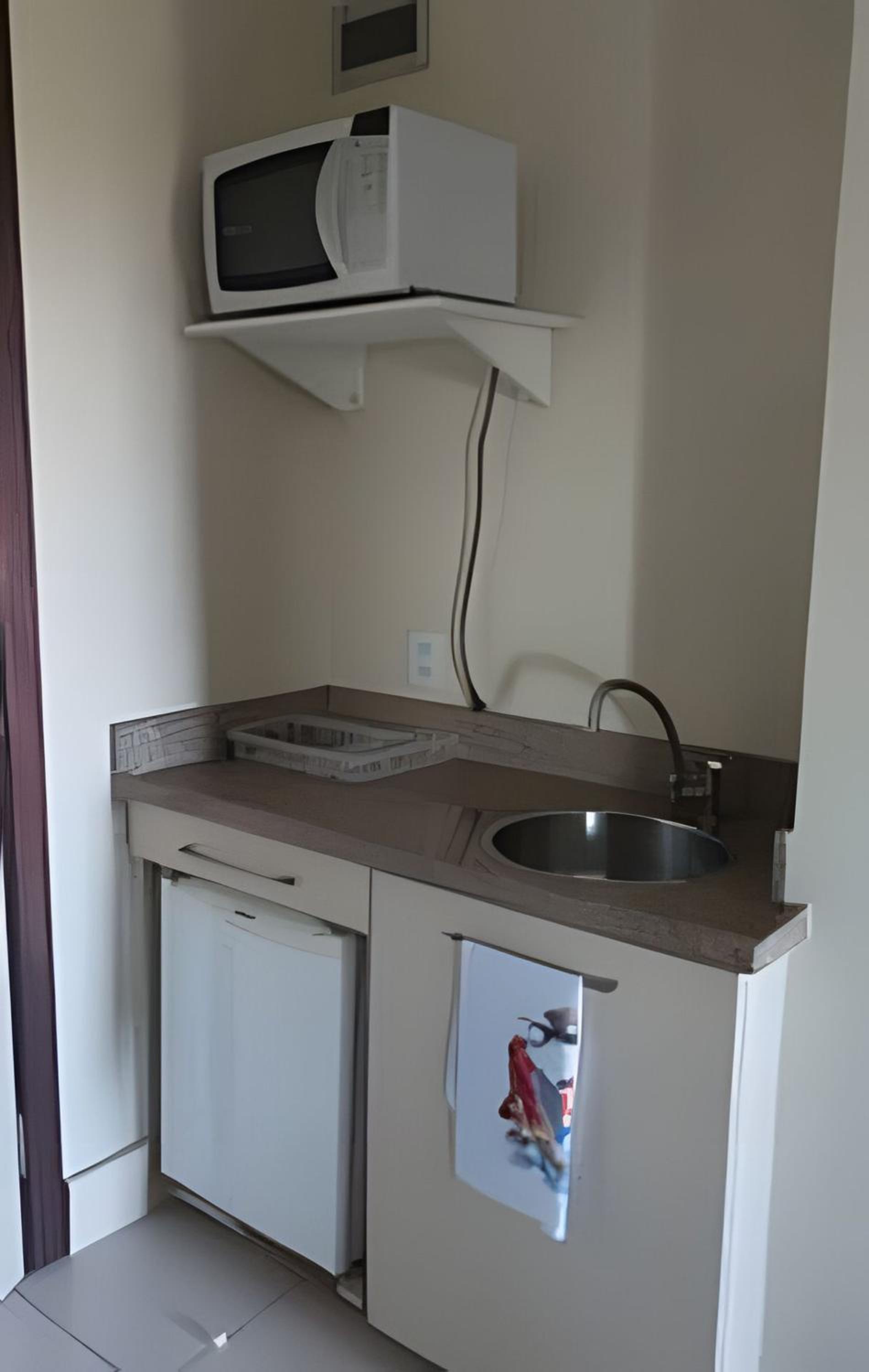 Studio pé na areia, vista, internet e ar