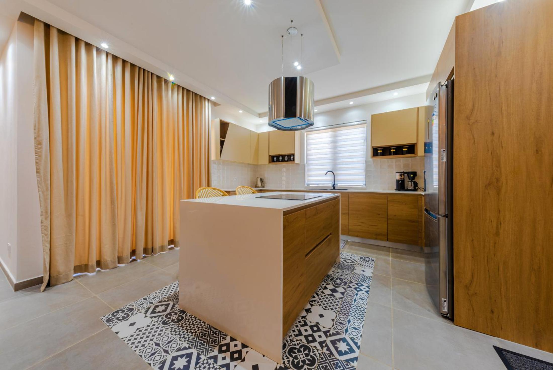 High end, luxury and cosy holiday apartment with pool and close to the beach view 2