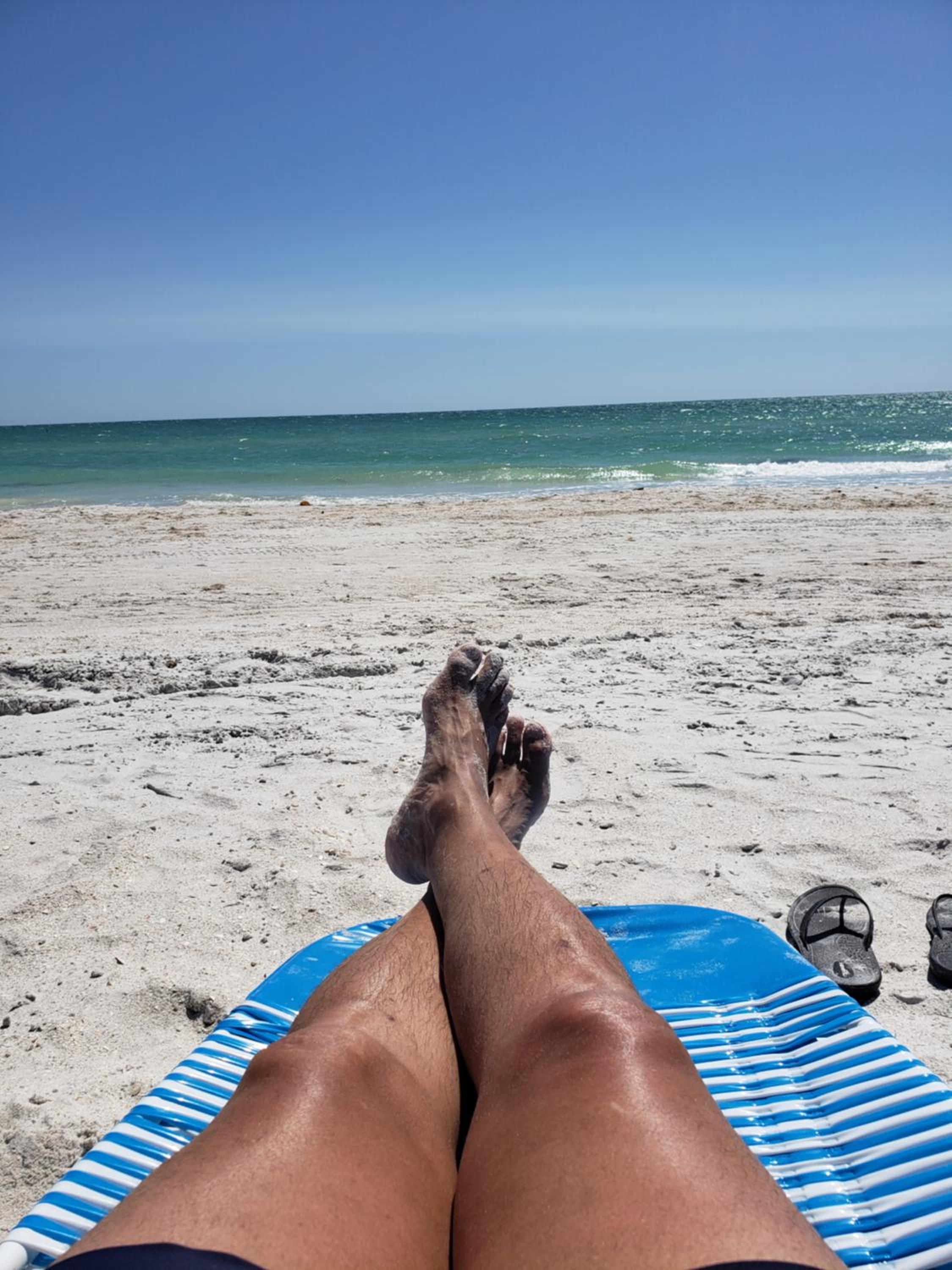 Beachside chillin