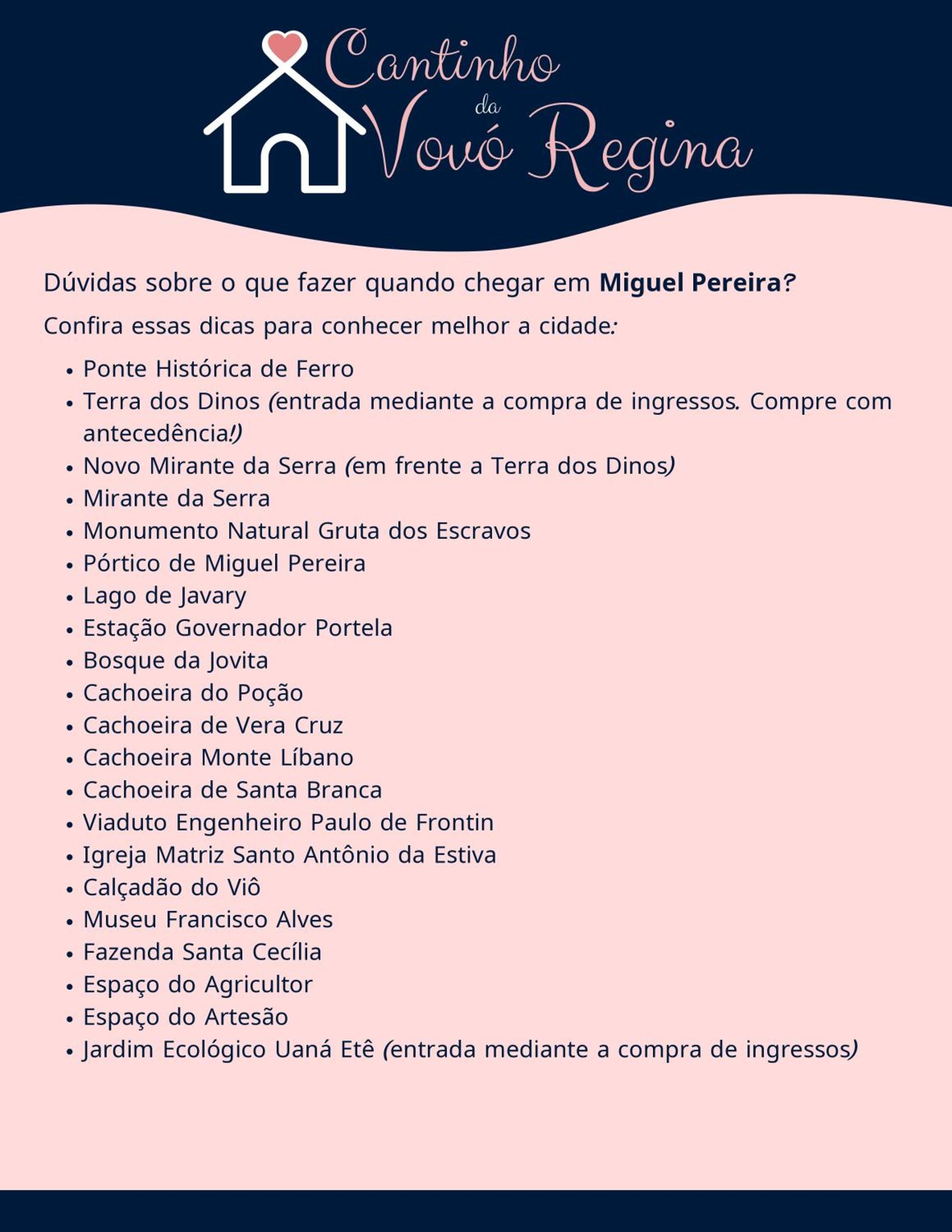 Cantinho da Vovó Regina