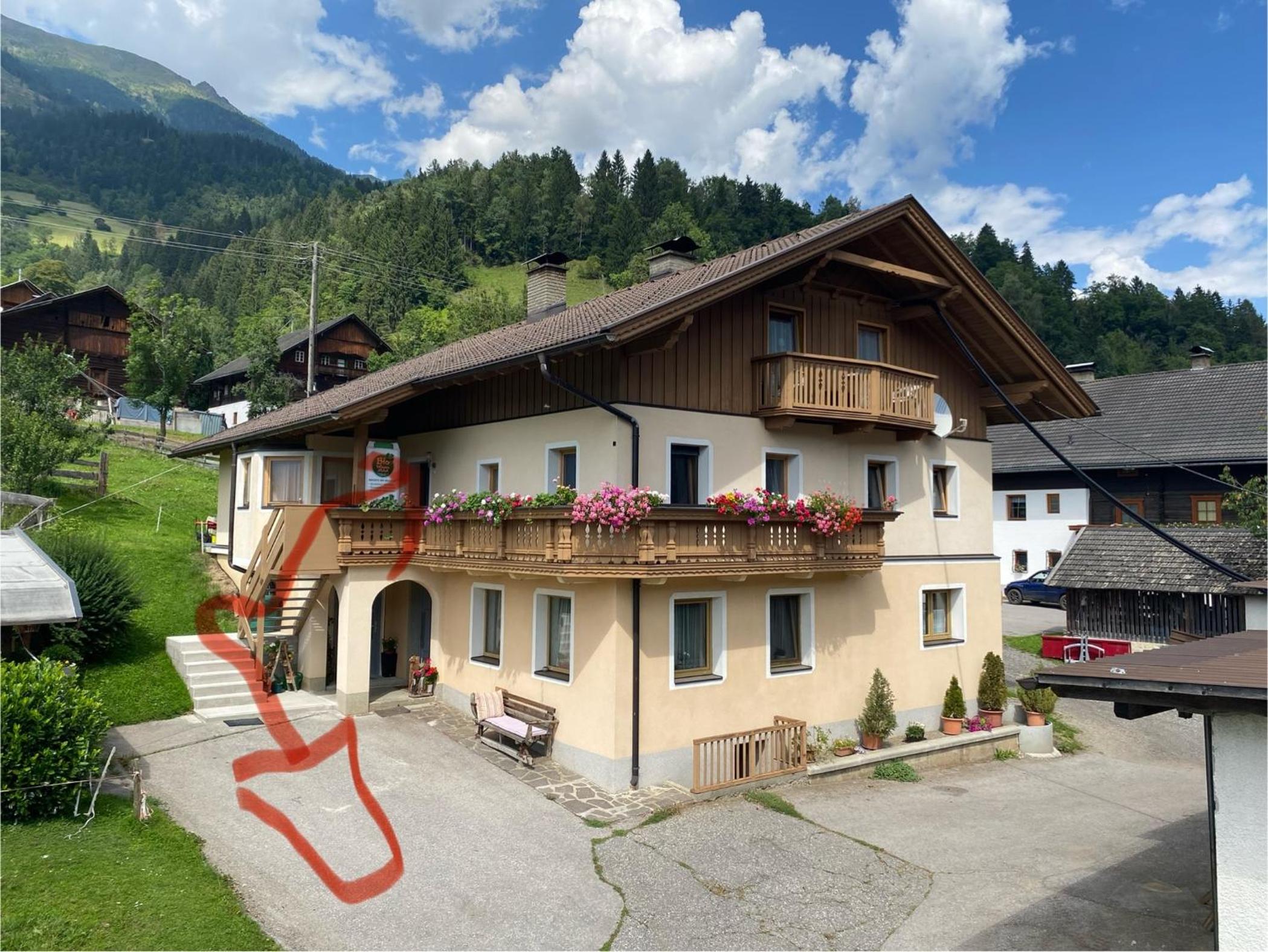 Gemütliche Wohnung mit Terrasse und Panoramabalkon- Stofbauer