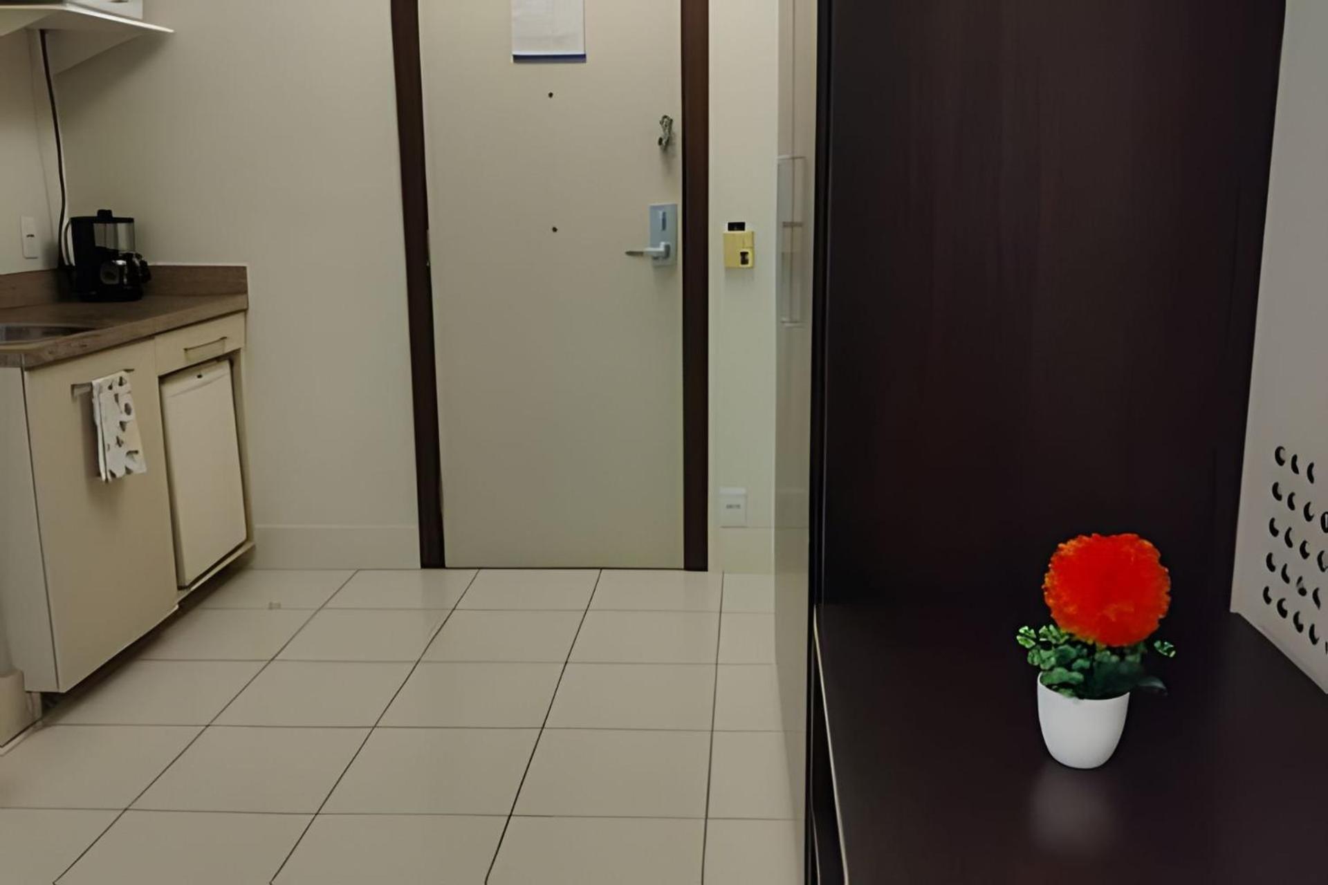 Studio pé na areia, vista, internet e ar