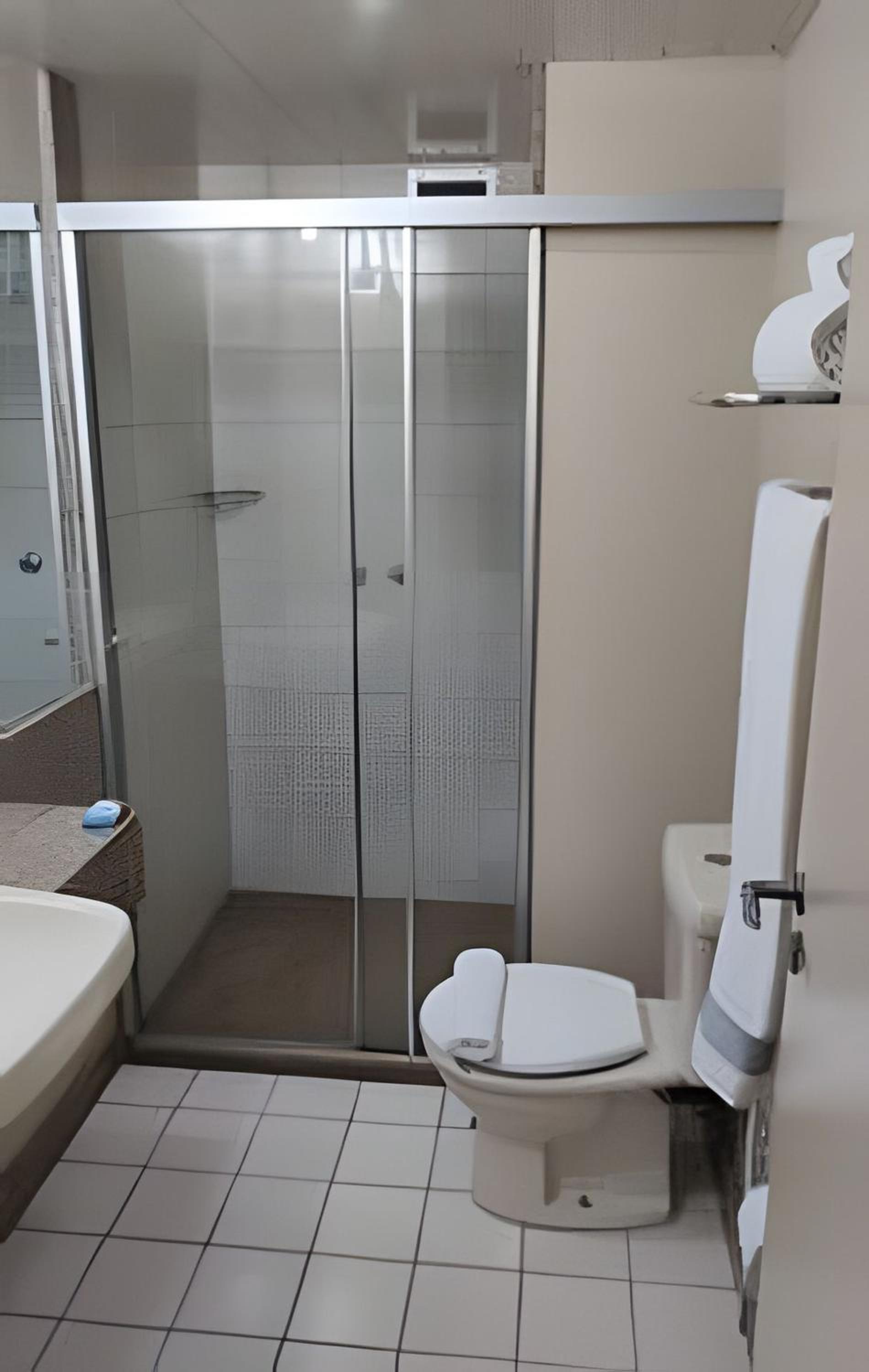 Studio pé na areia, vista, internet e ar