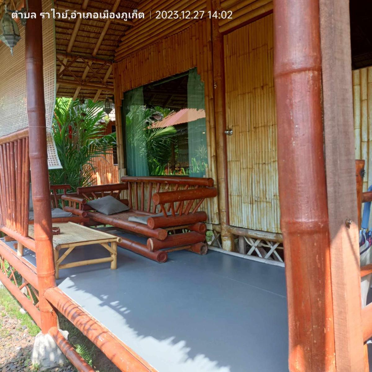 outdoor BBQ area