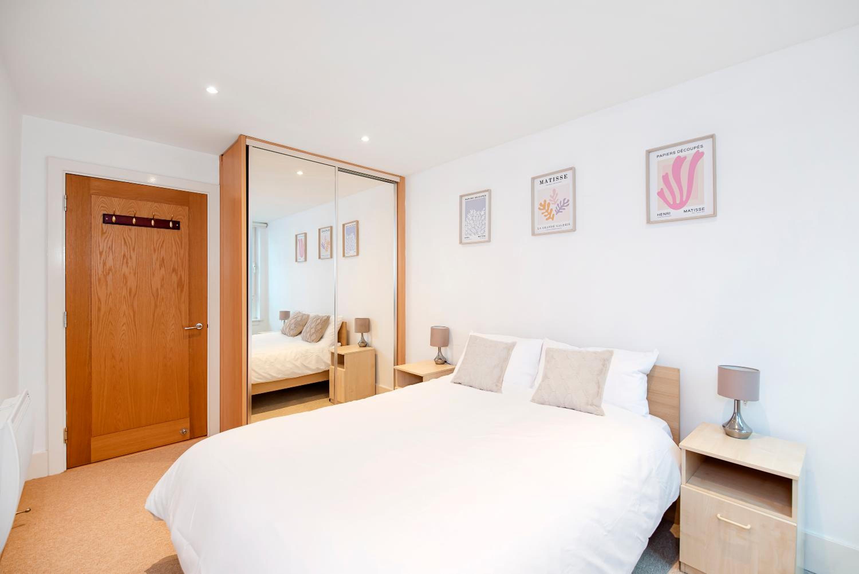 Terraced riverview apartment