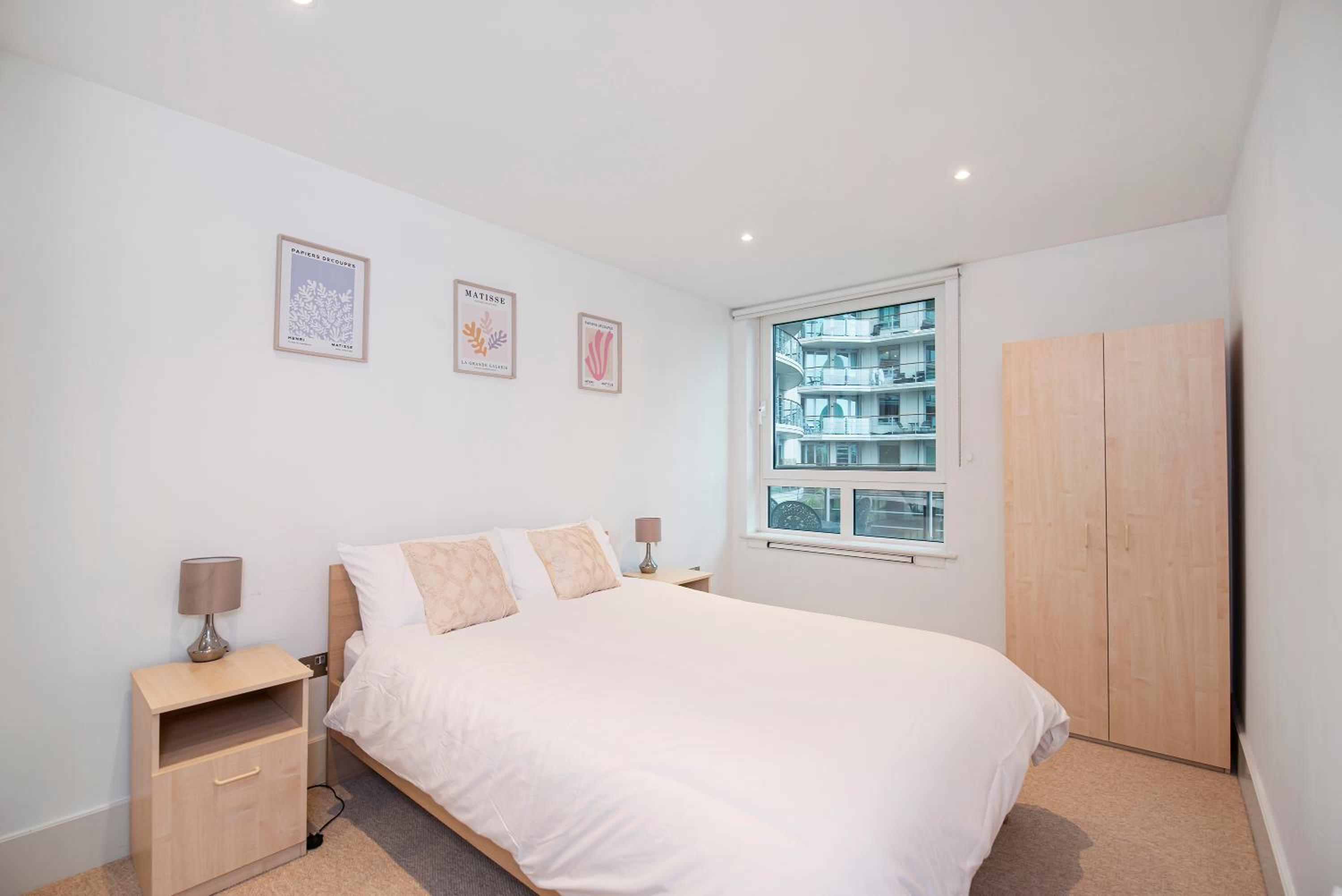 Terraced riverview apartment