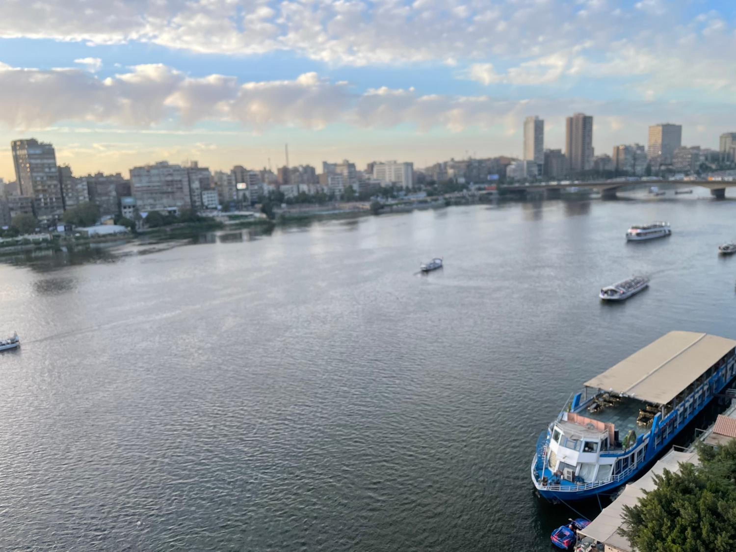 Nile and island