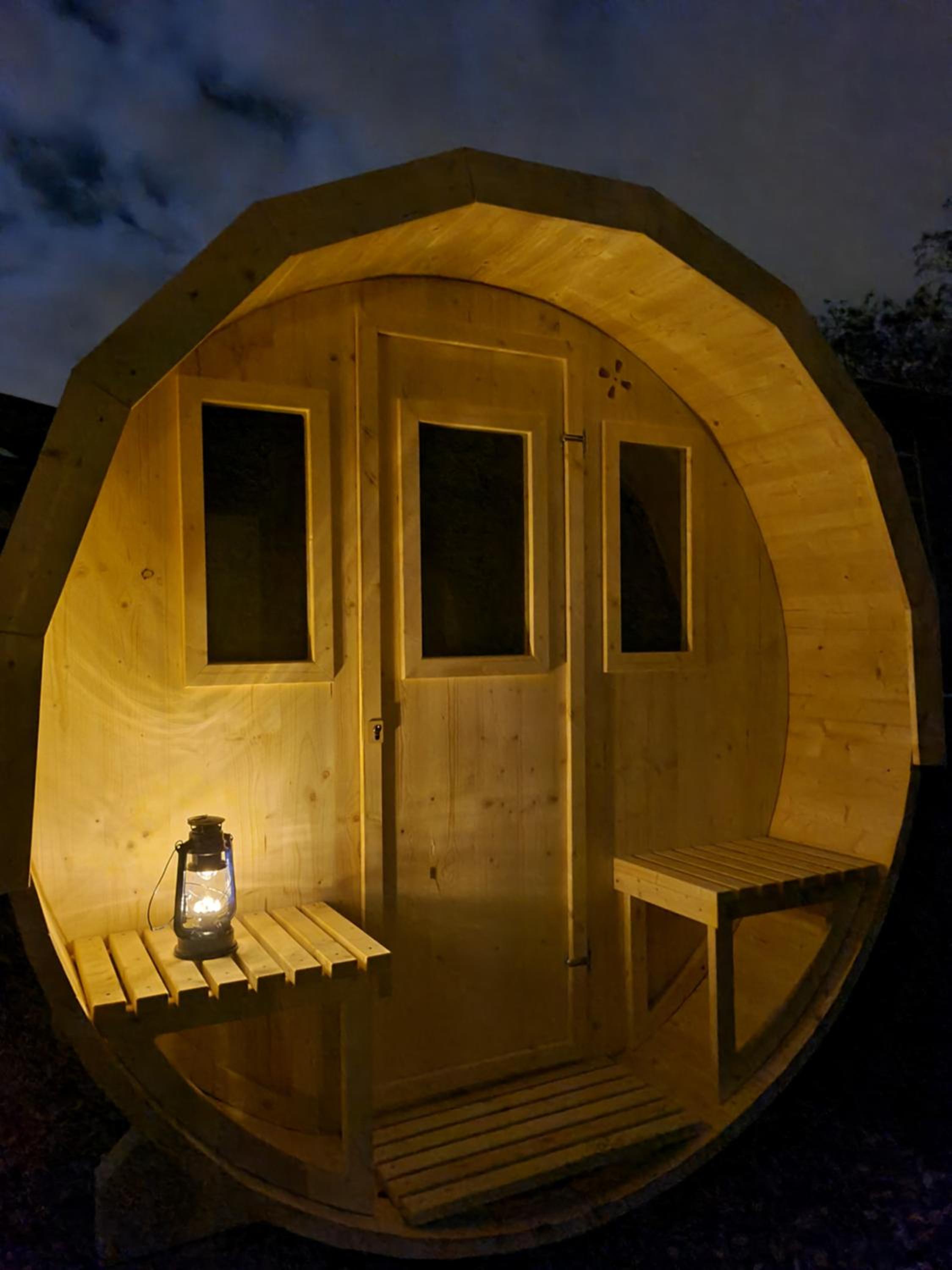 Denkmal-Ferienhaus in Dresden-Hellerau mit Sauna und Kamin