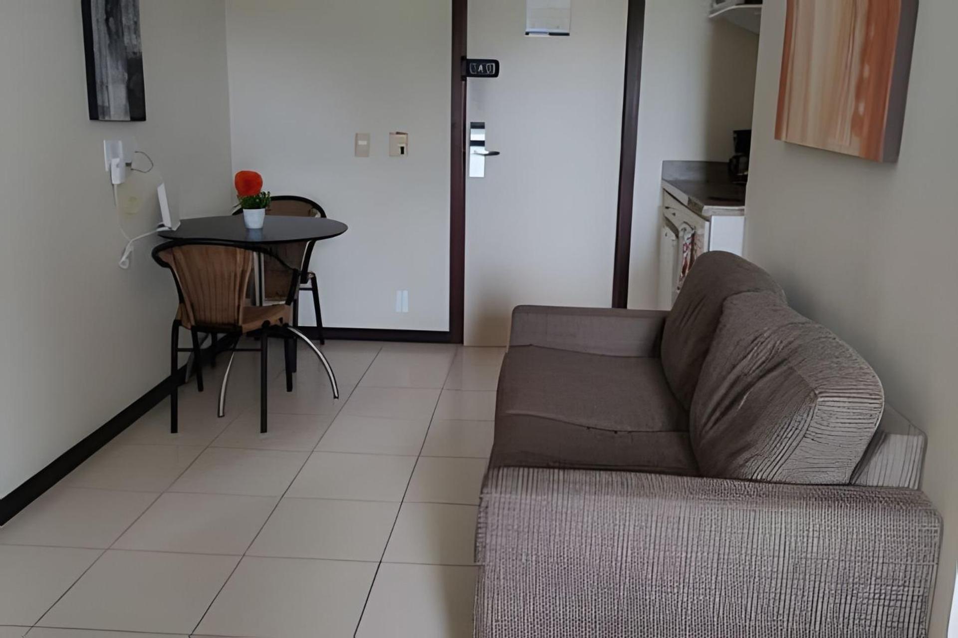 Studio pé na areia, vista, internet e ar