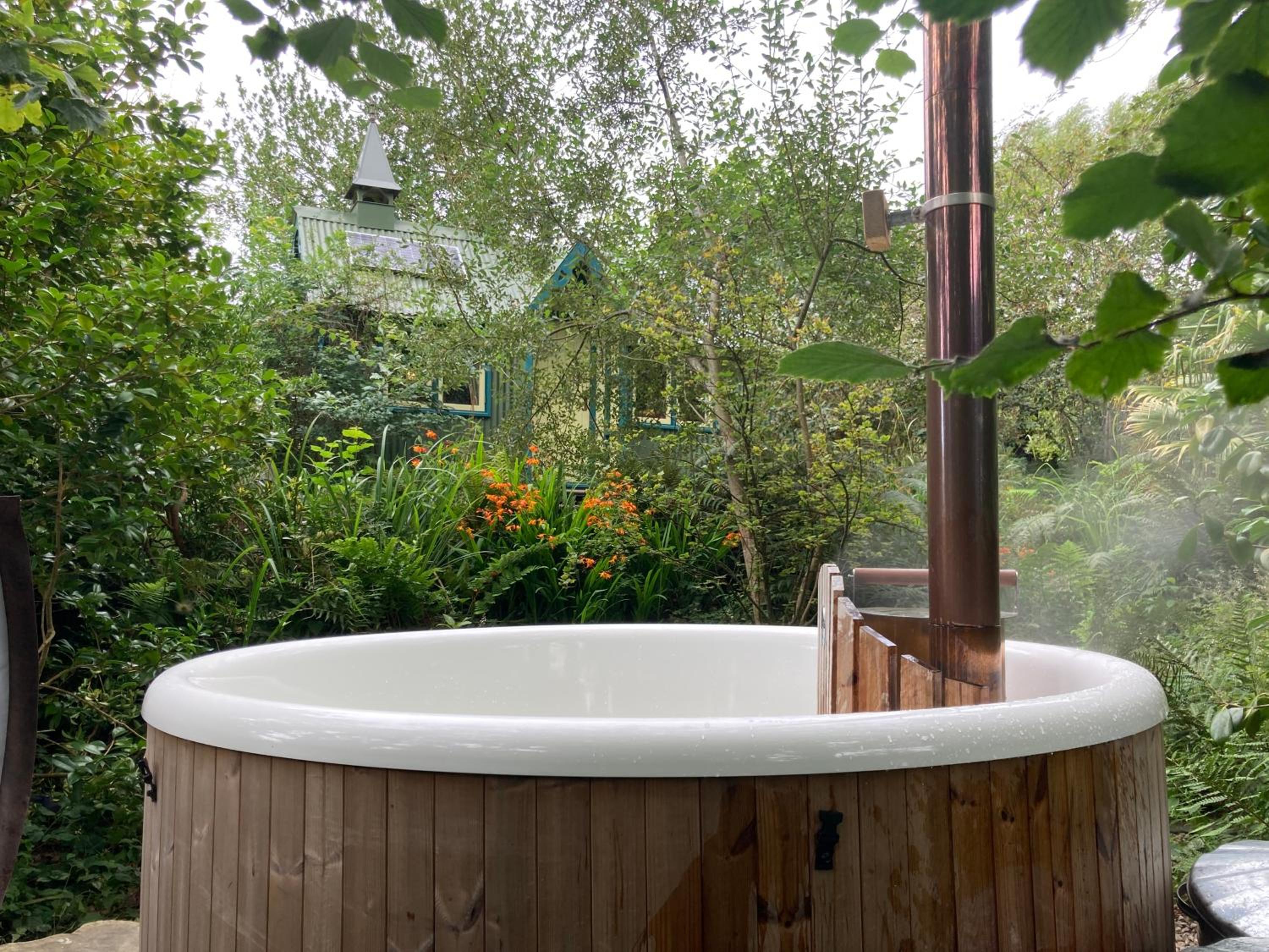 Enchanting Hand Painted Tabernacle with Hot Tub view 3