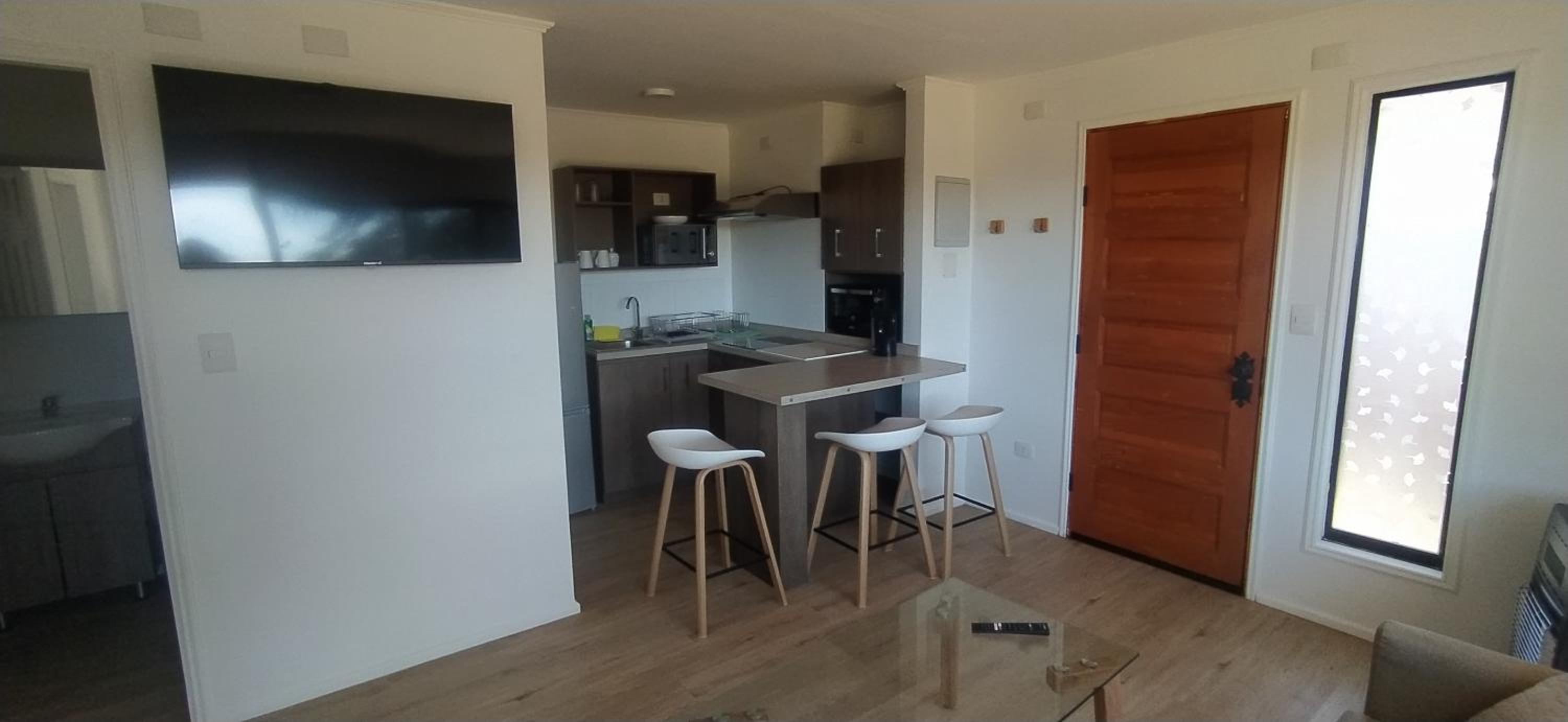 Moderno departamento con balcón en IslaTeja, Valdivia