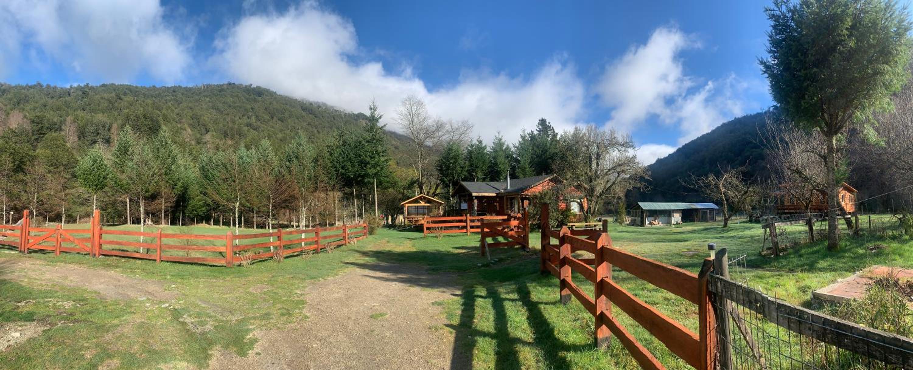 Cabañas cordillera Rio Blanco