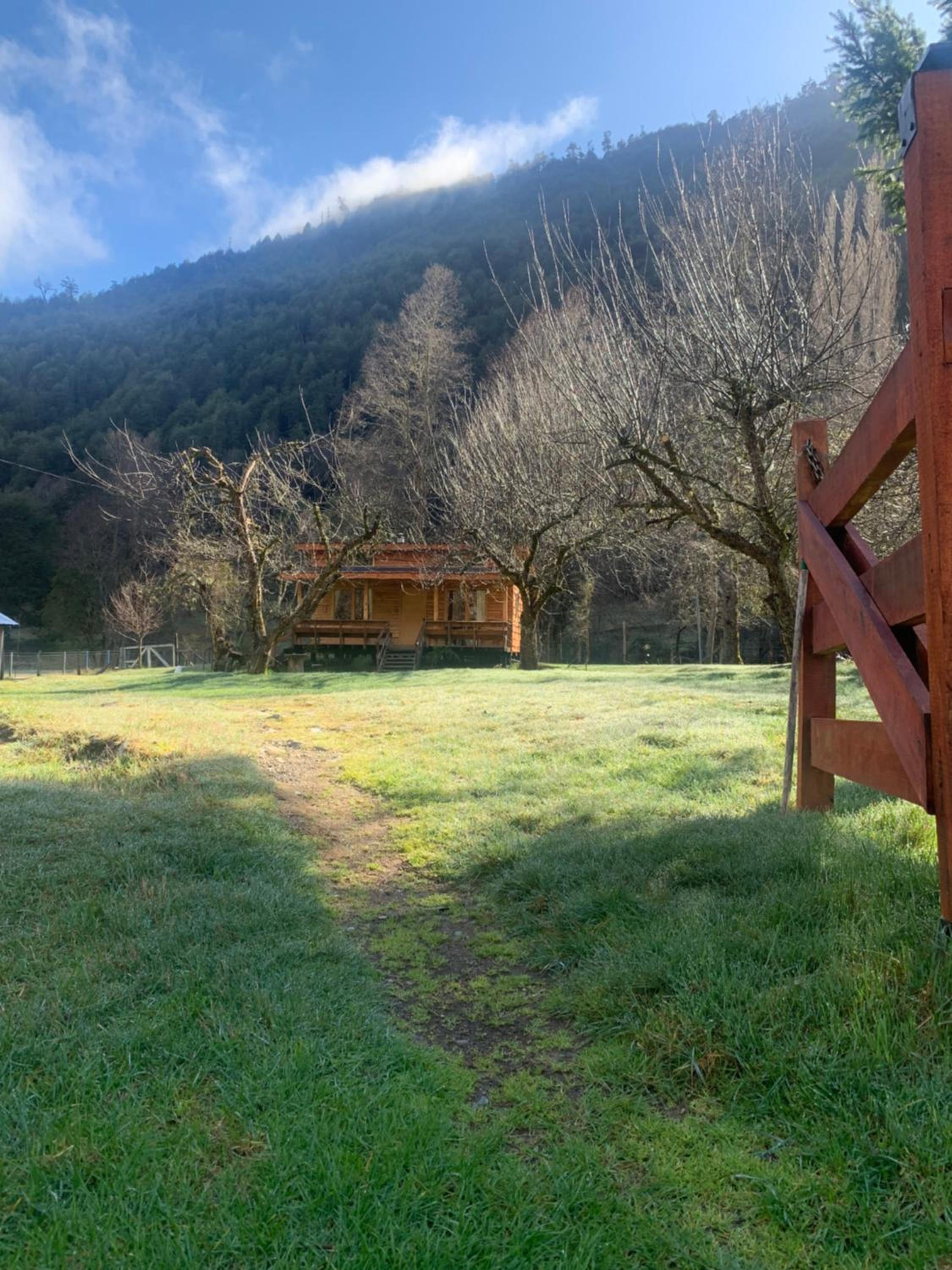 Cabañas cordillera Rio Blanco