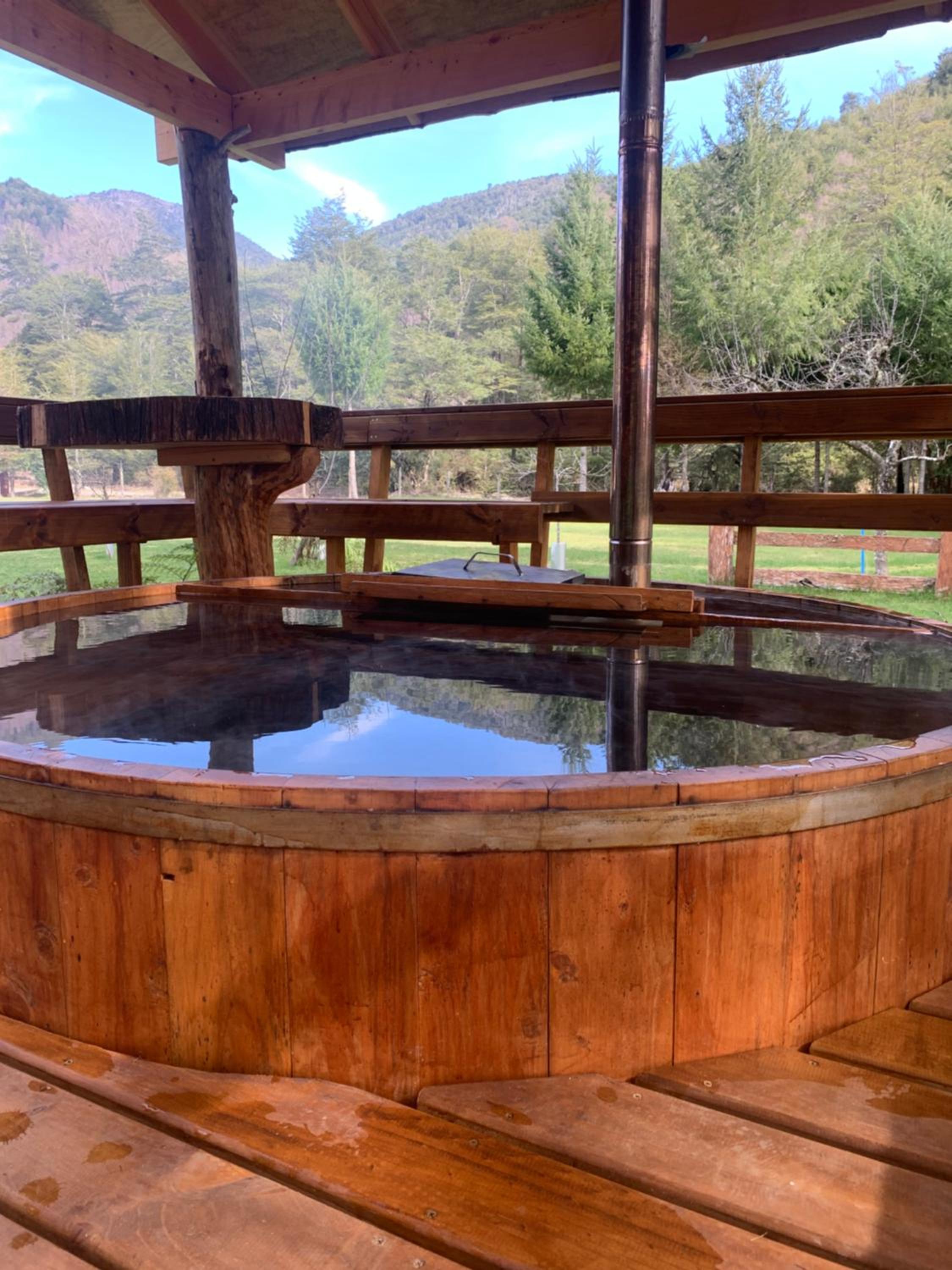 Cabañas cordillera Rio Blanco