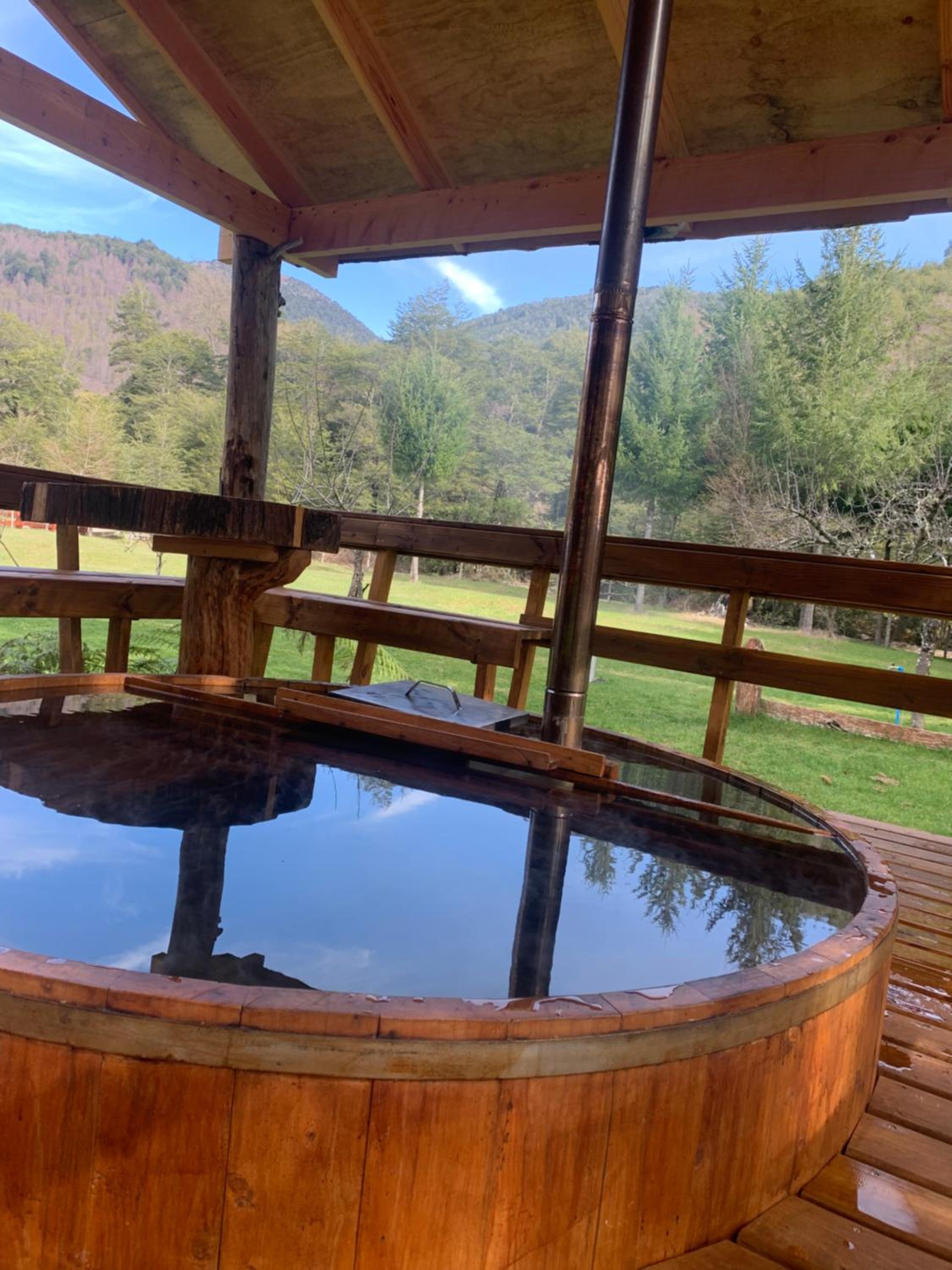 Cabañas cordillera Rio Blanco