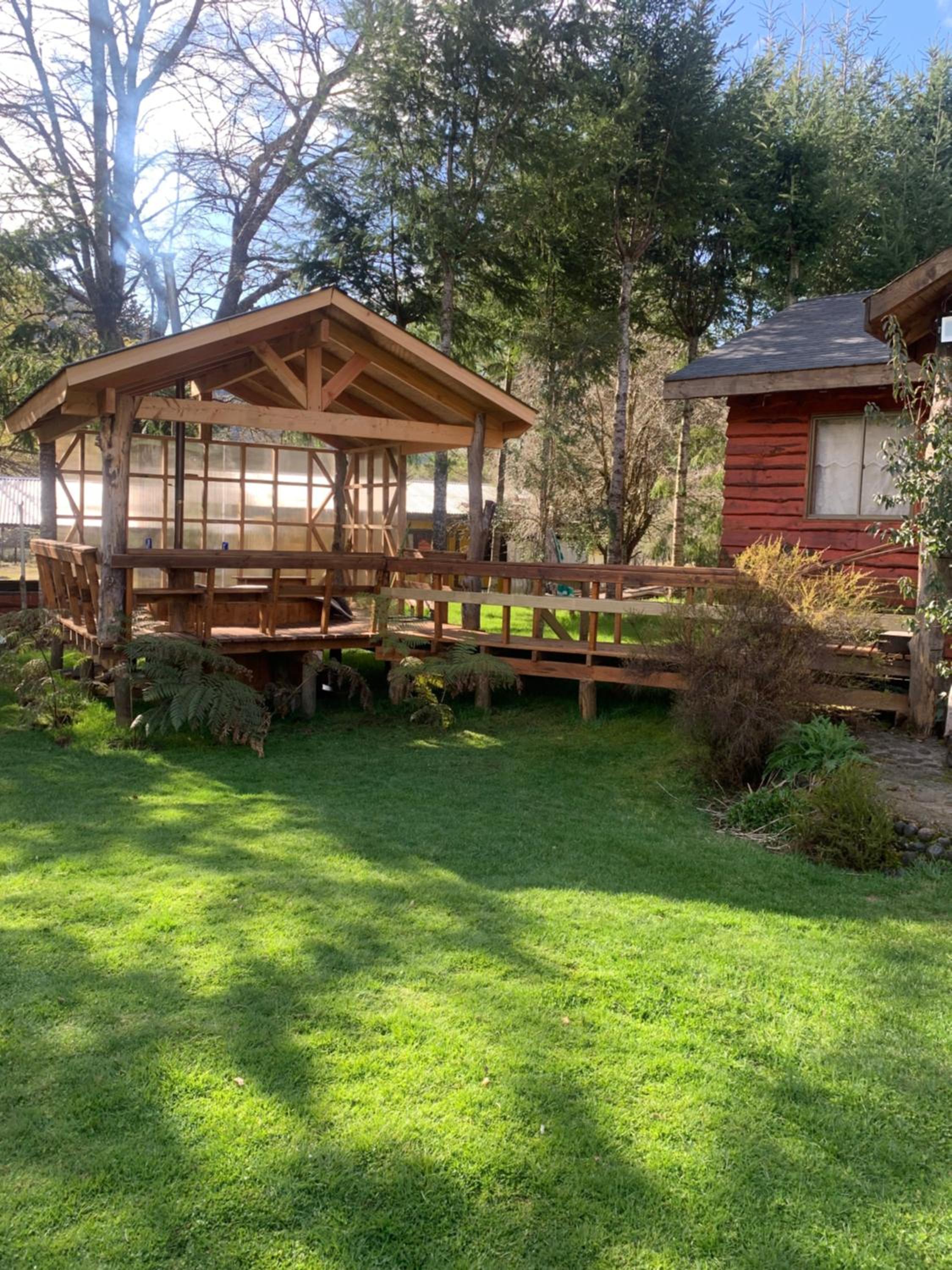 Cabañas cordillera Rio Blanco