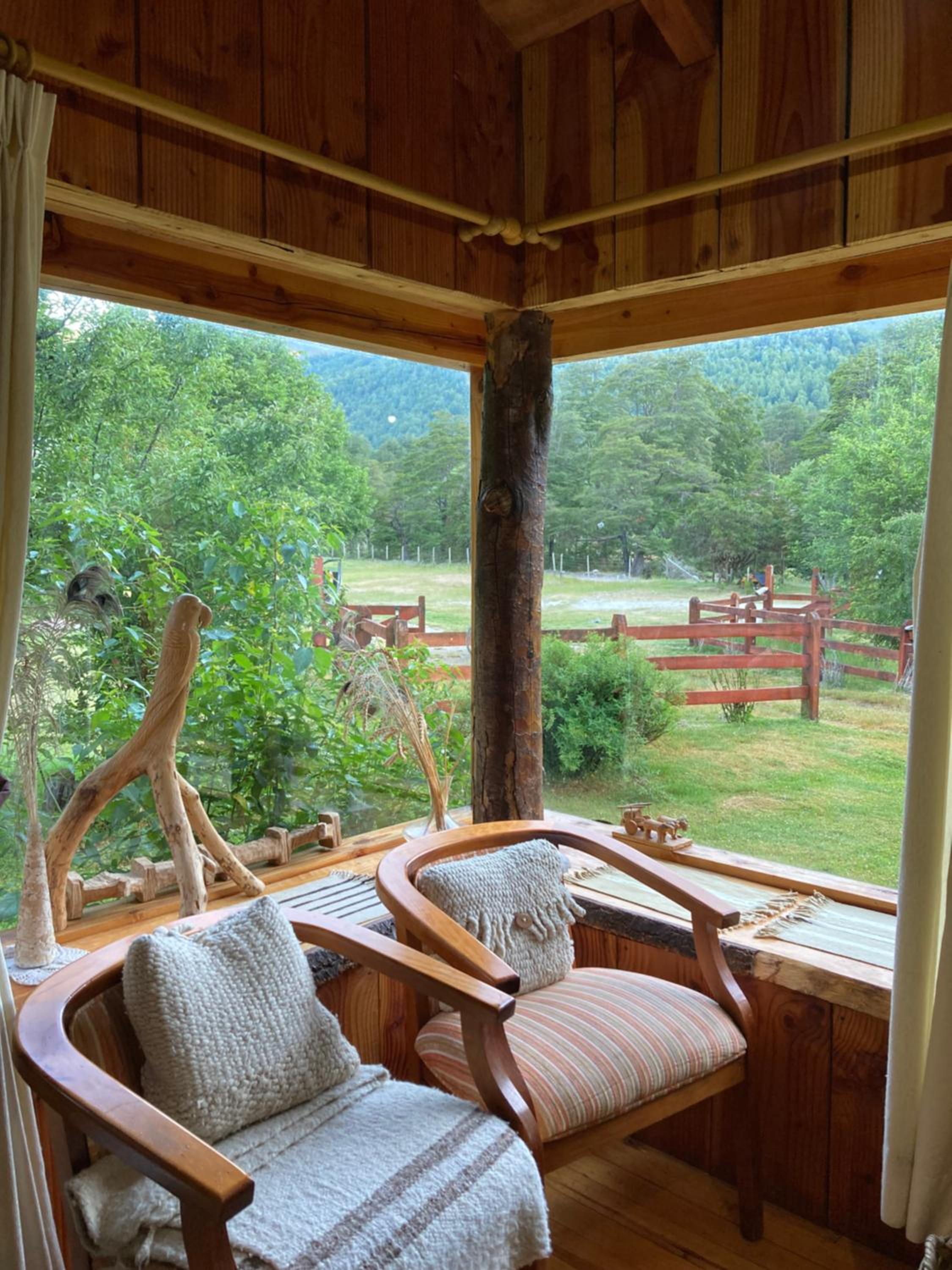 Cabañas cordillera Rio Blanco