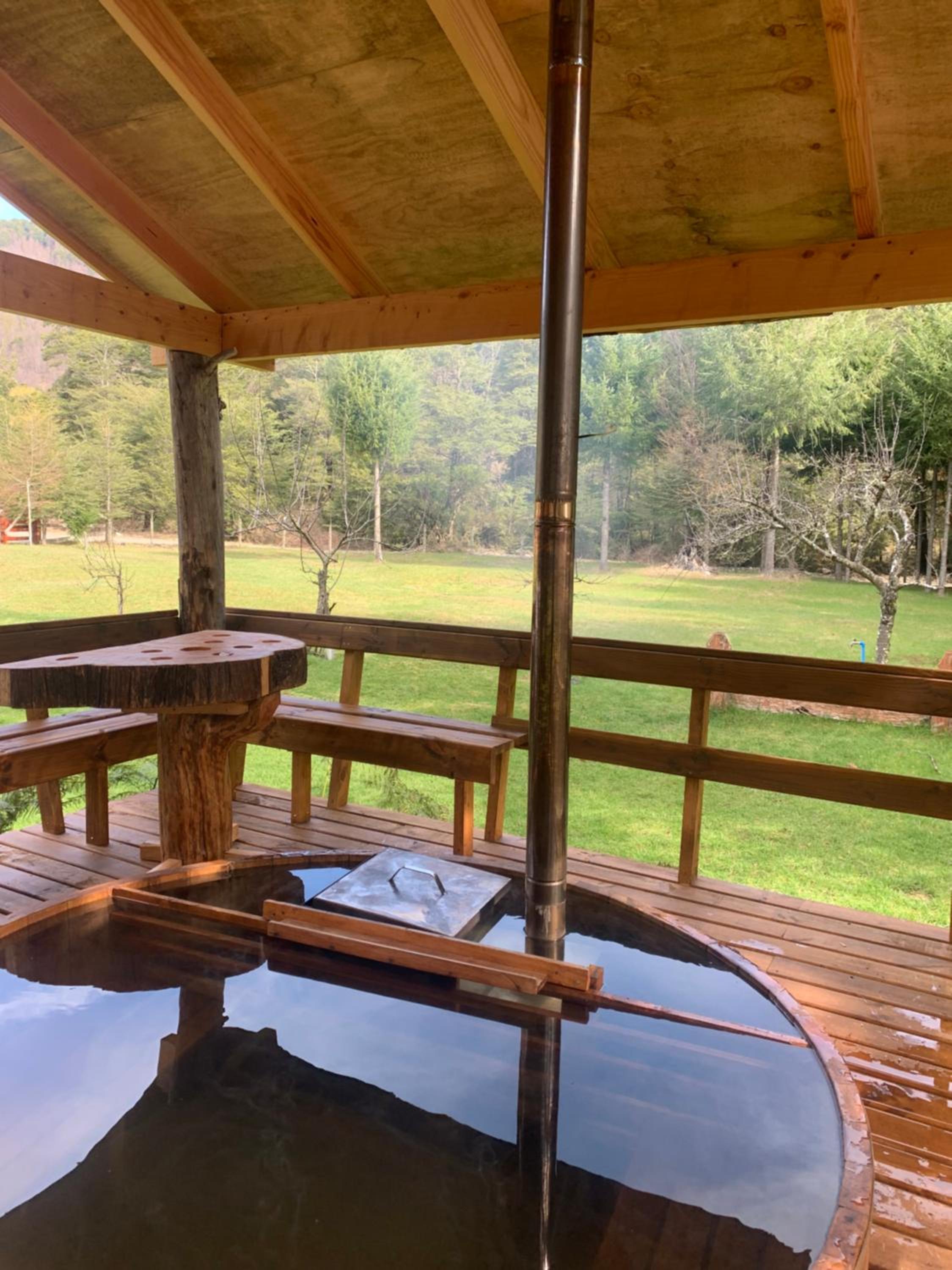 Cabañas cordillera Rio Blanco