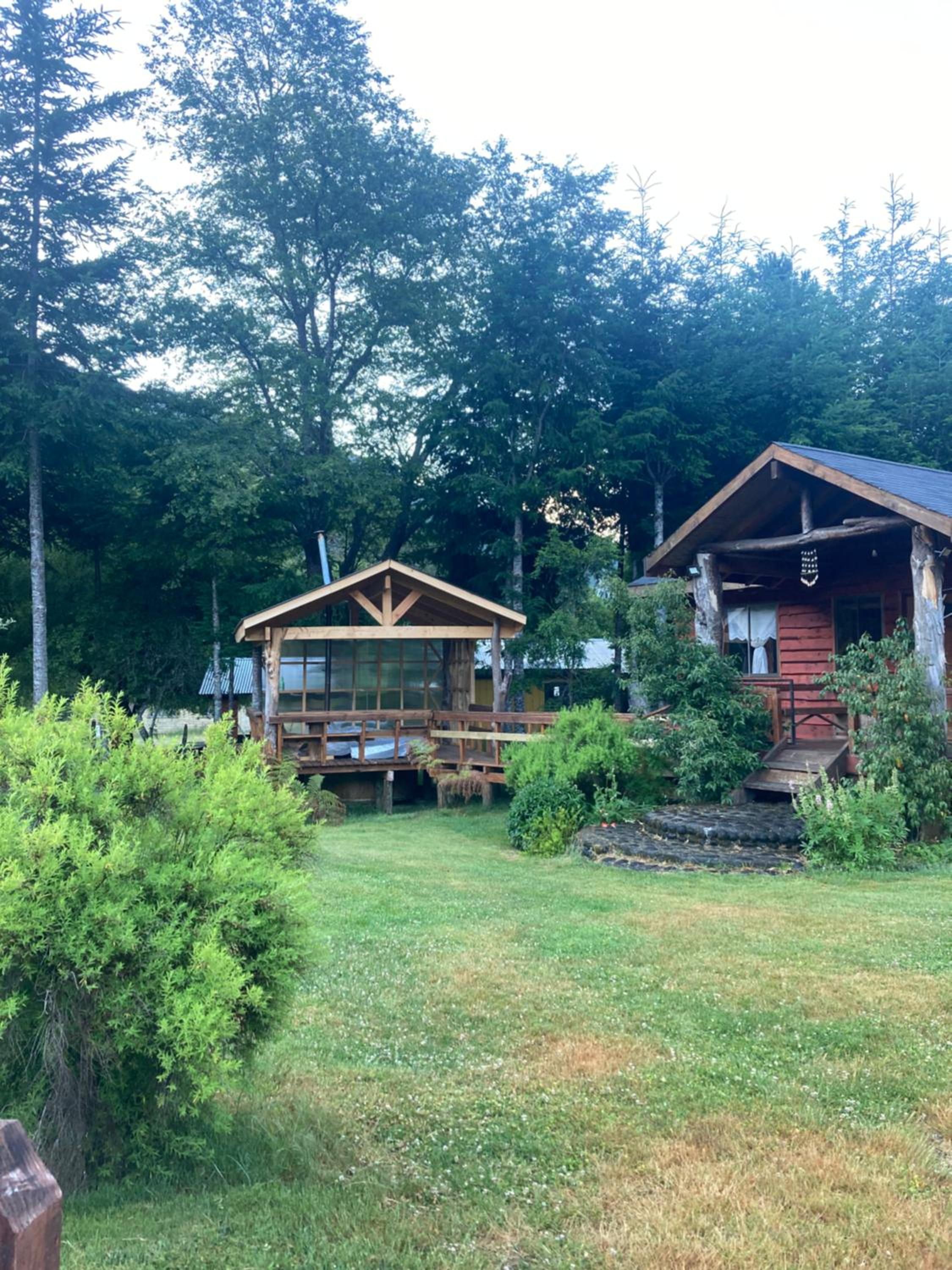 Cabañas cordillera Rio Blanco