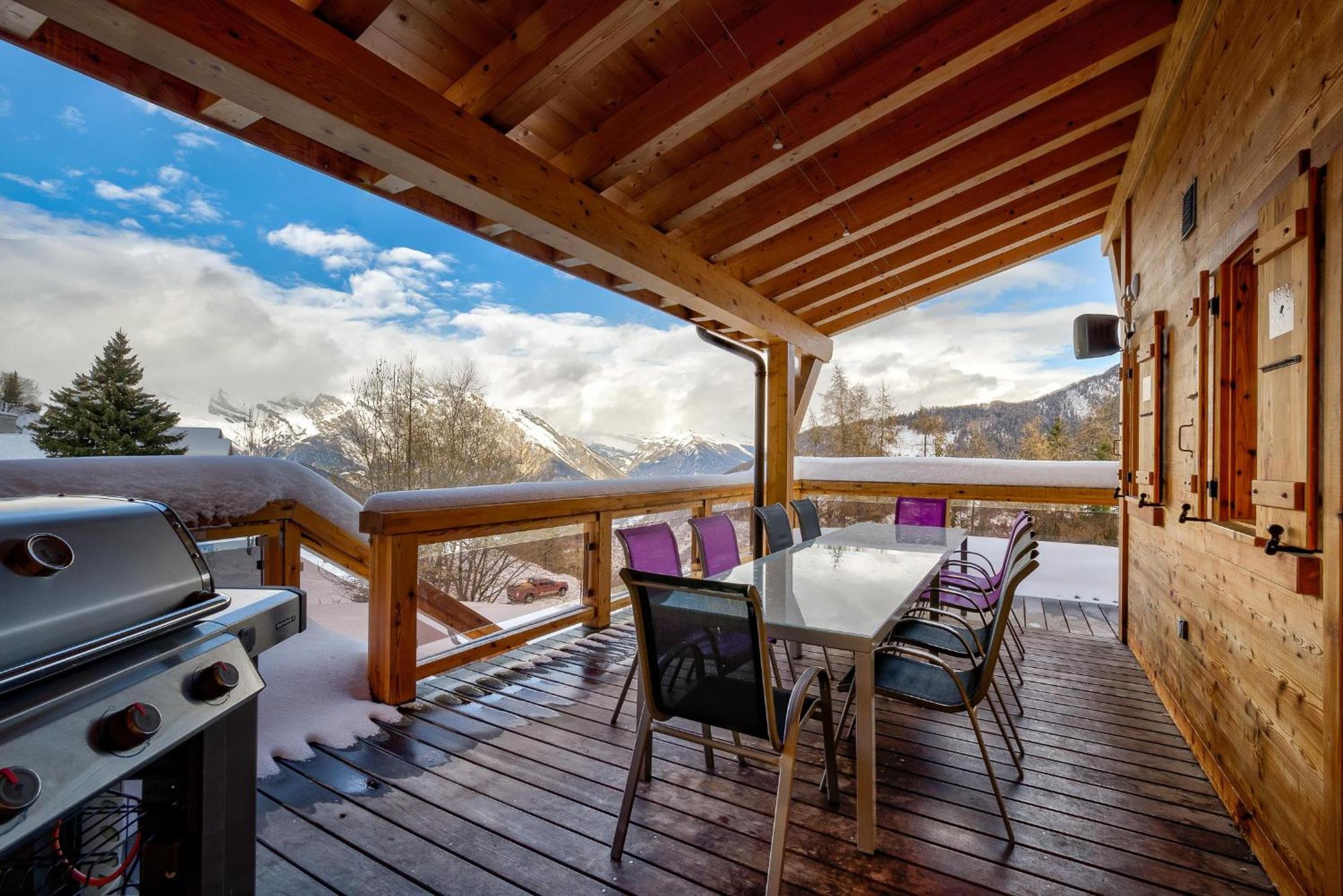 Chalet Flocon de Neige - jacuzzi - sauna