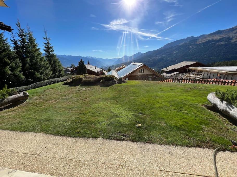 Best view Crans Montana -Swiss Alps
