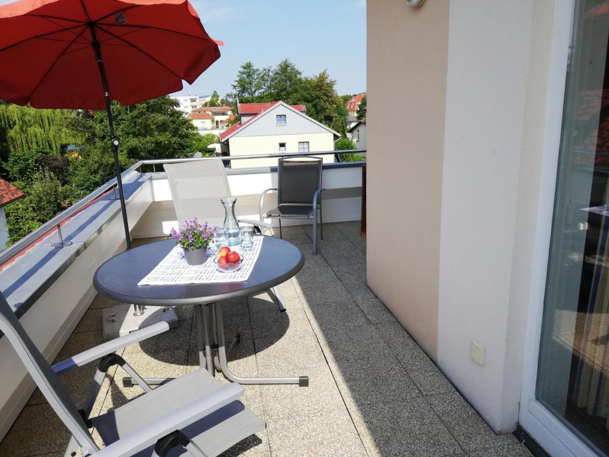 Fewo mit zwei Dachterrassen & WLAN-Anschluss
