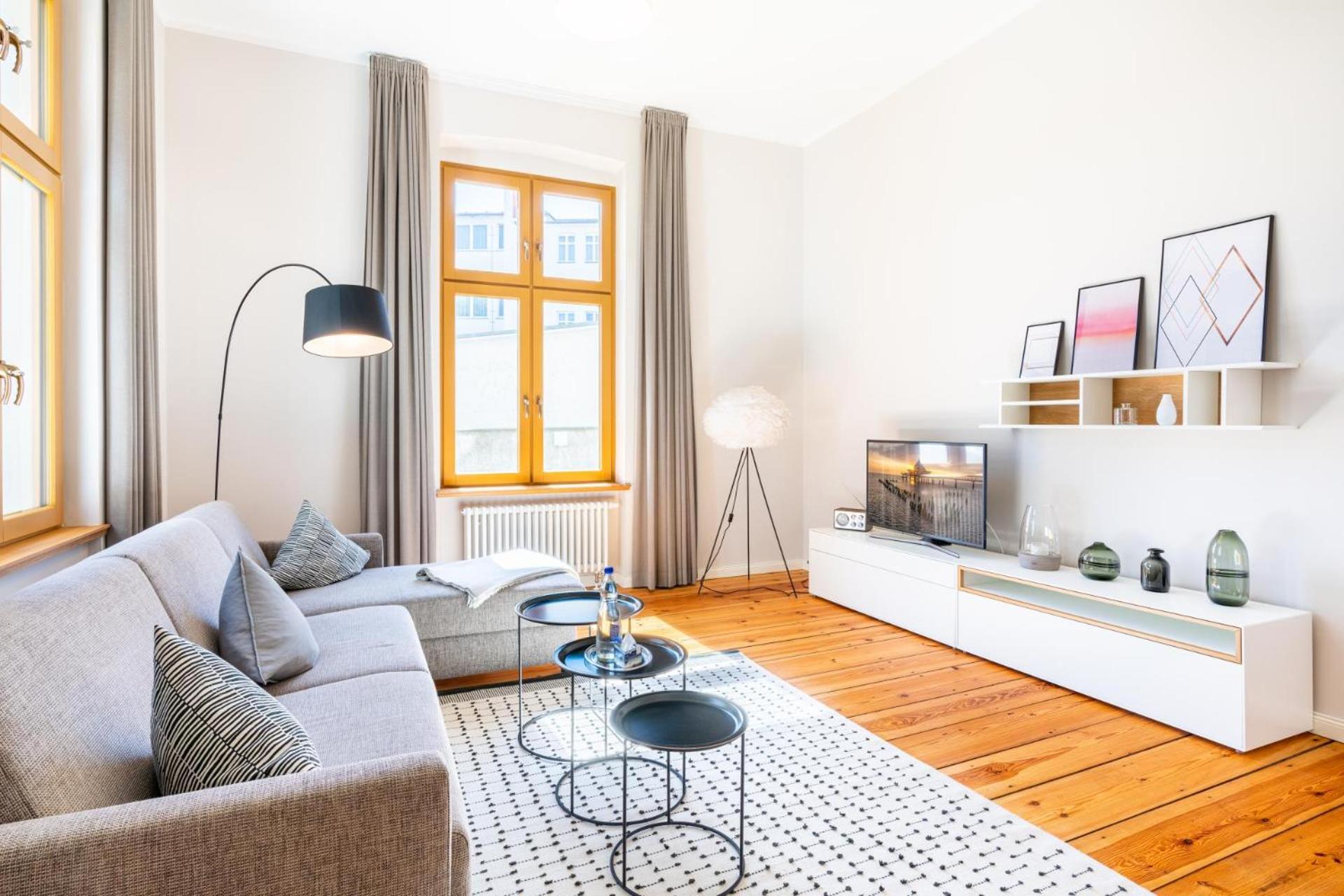 Großzügige Designer- Luxuswohnung für 2 Personen in stilvoller Altbauvilla