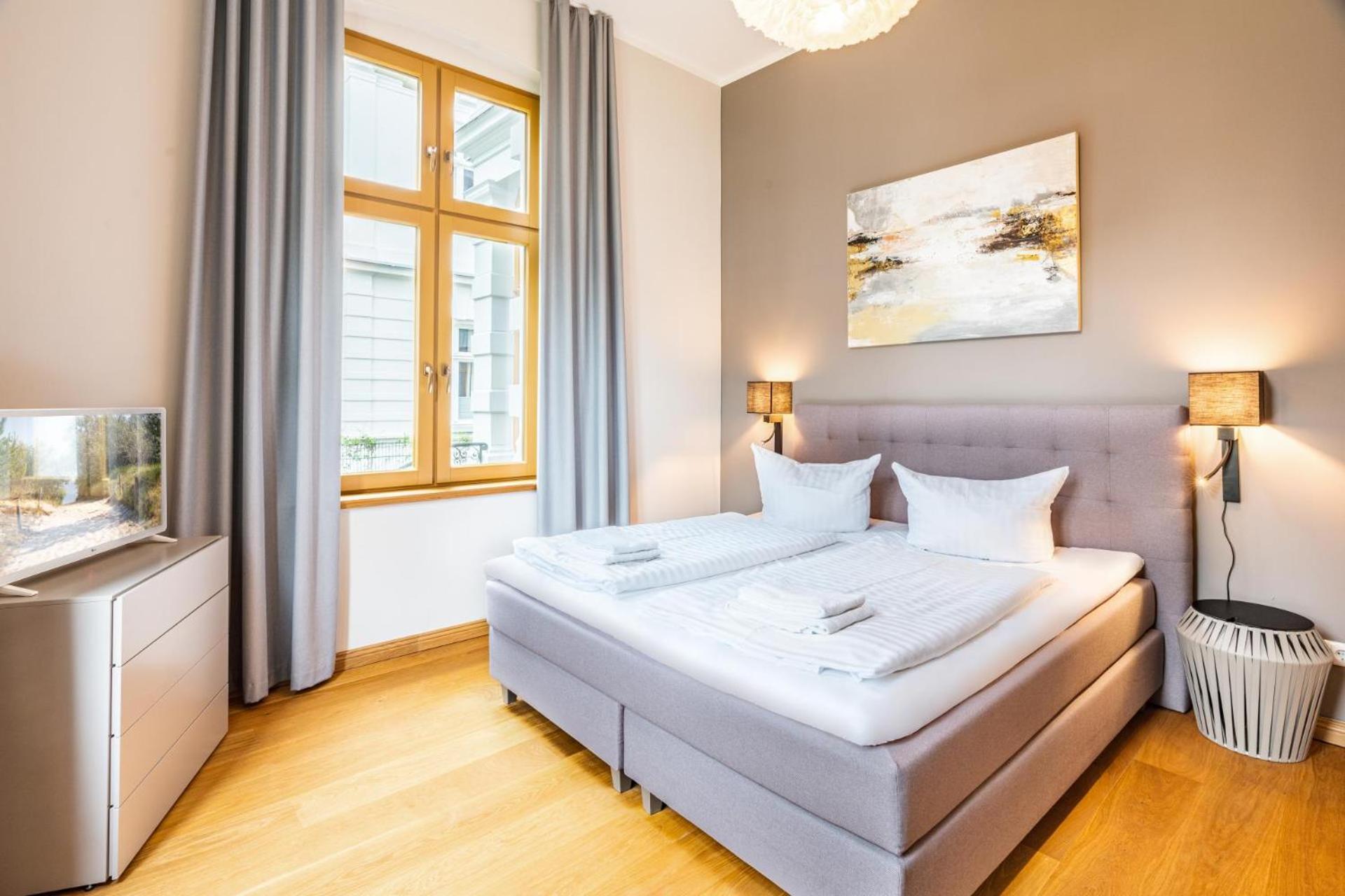 Designerwohnung in alter Villa für Familien, mit Terrasse und 2 Schlafzimmern