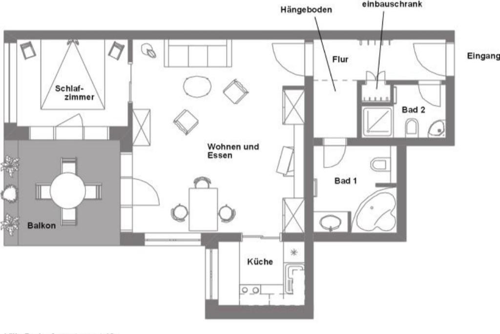 Charmante Fewo mit direktem Strandzugang, Badewanne, Saunabereich im Haus
