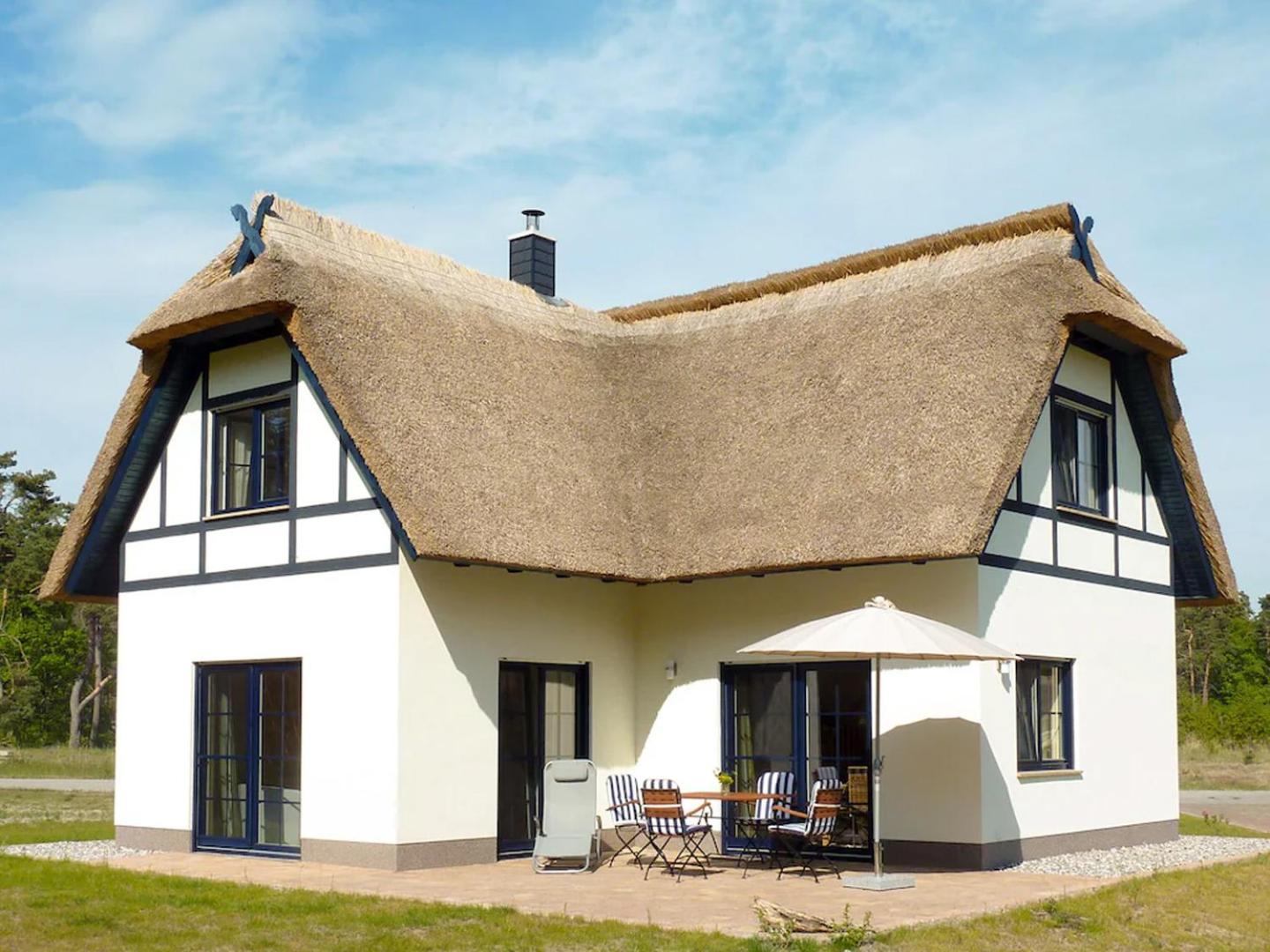 luxuriöses 5 Sterne Ferienhaus mit Sauna für 6 Personen