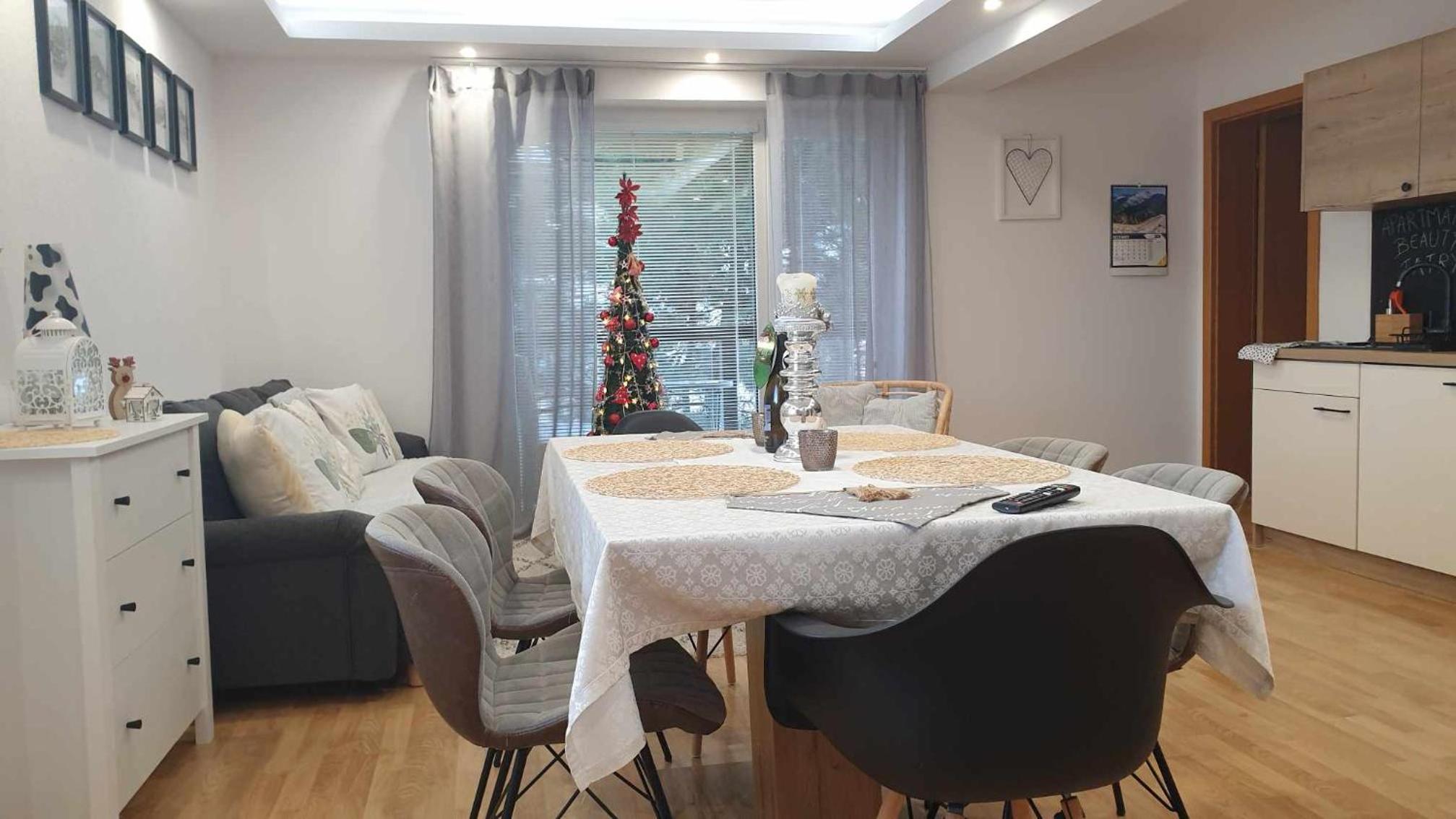 Apartment Beauty Tatry with a view of the mountains