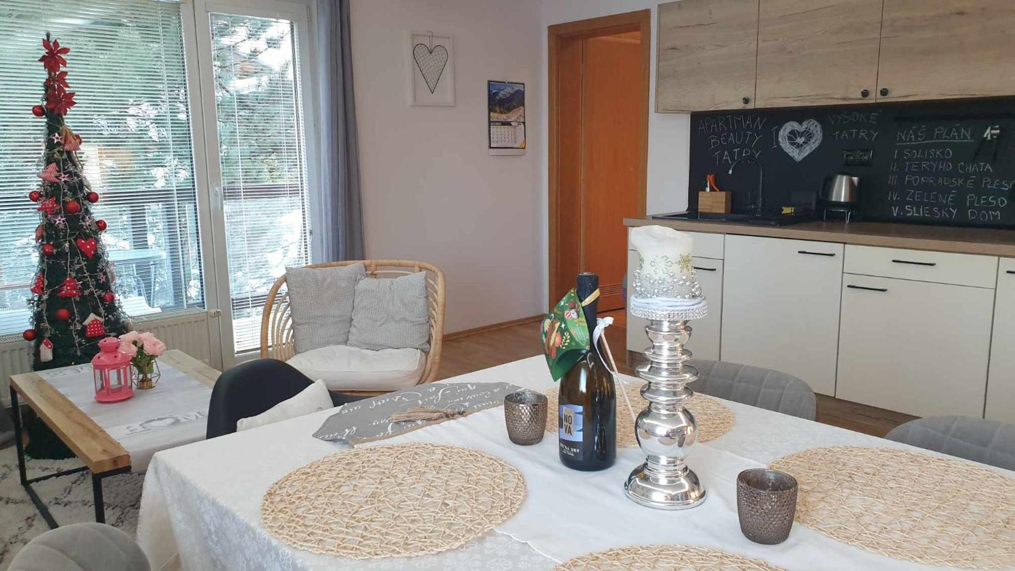 Apartment Beauty Tatry with a view of the mountains