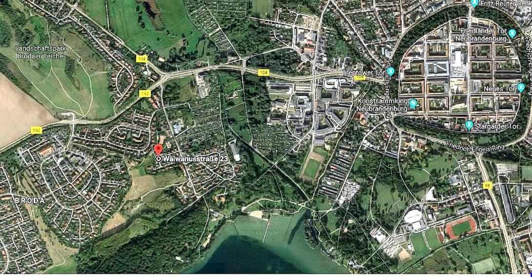 Ferienwohnung Neubrandenburg-Broda - Ruhe und mehr