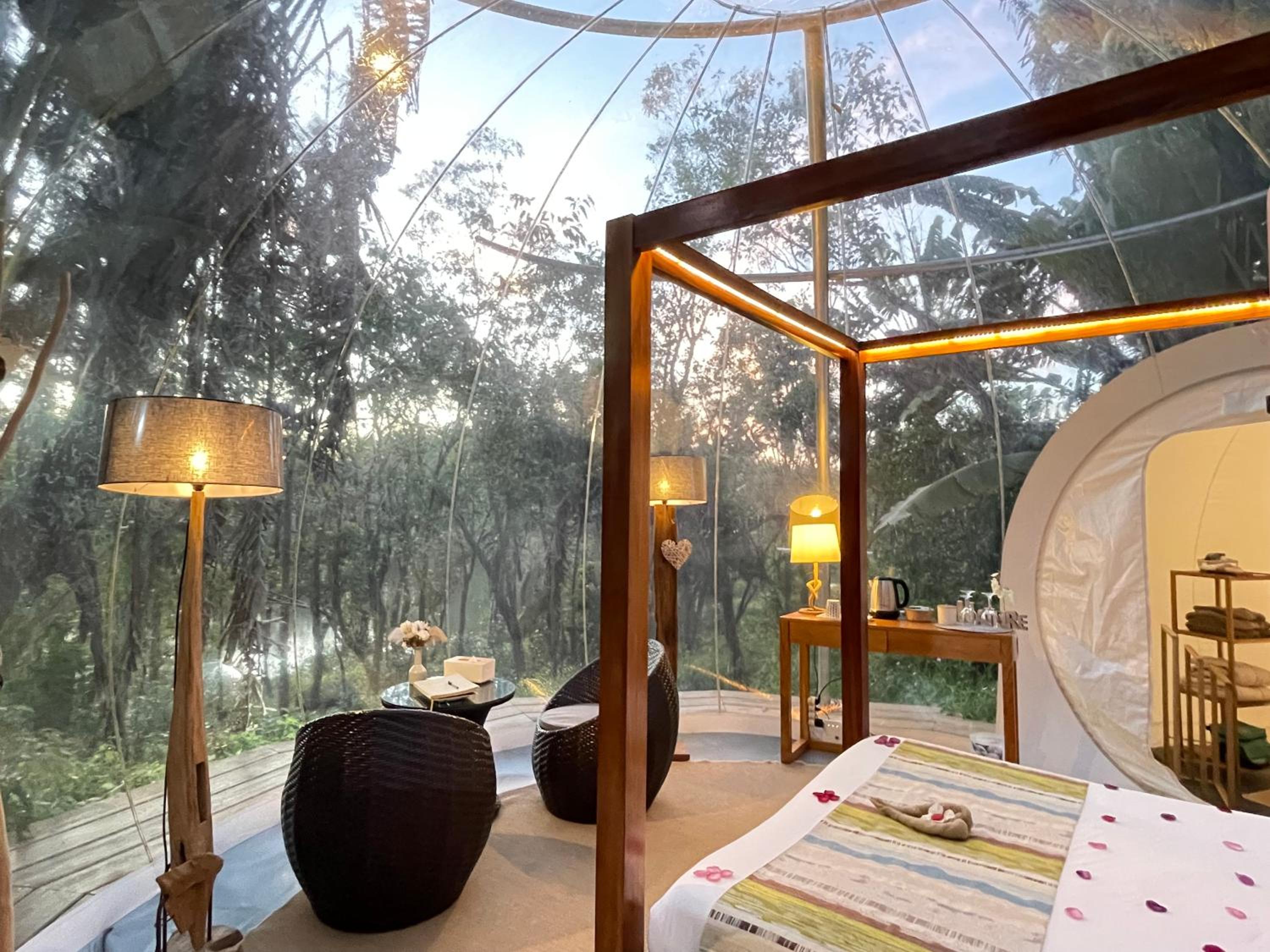 Bubble Lodge Bois Chéri Plantation