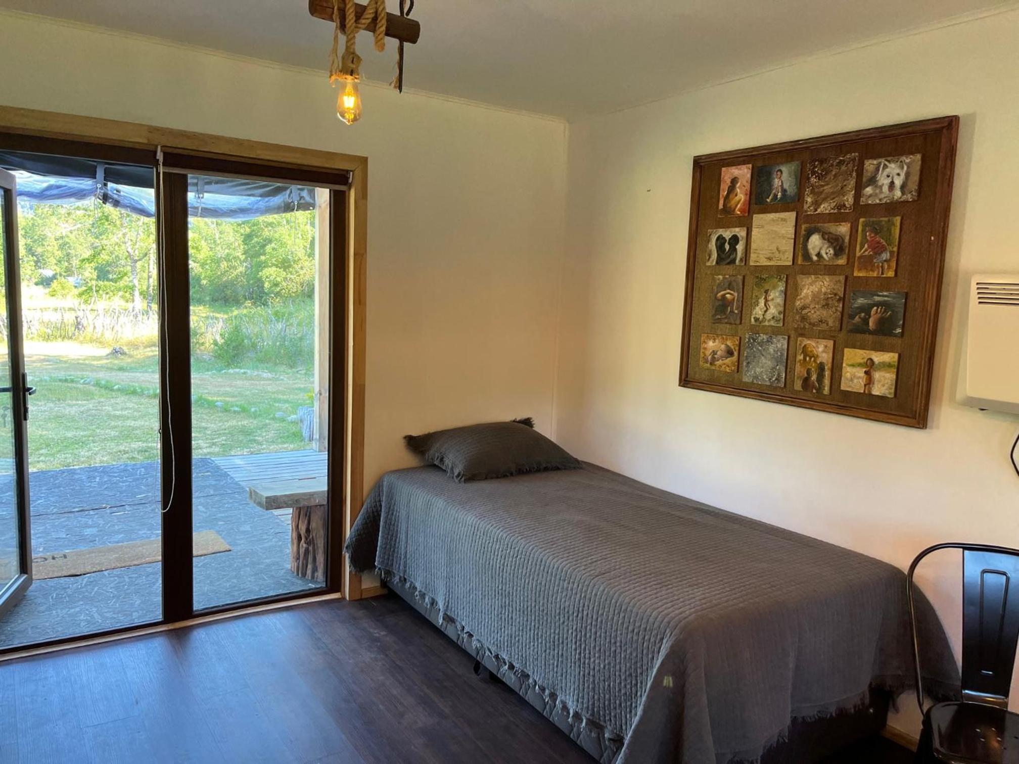 Linda Cabaña pet friendly a orilla rio y bosque, cerca Termas