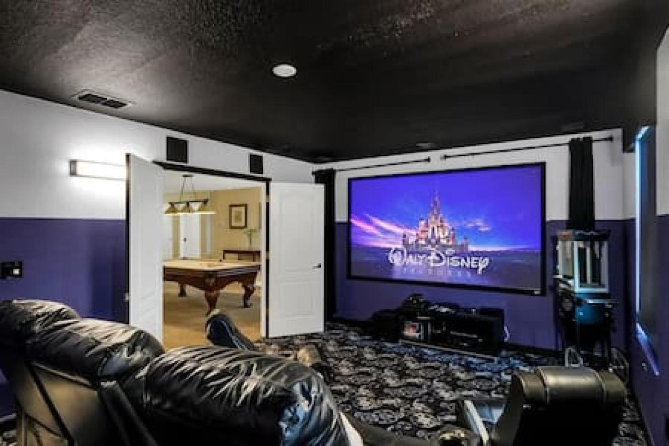 The Retreat at Championsgate gameroom cinema