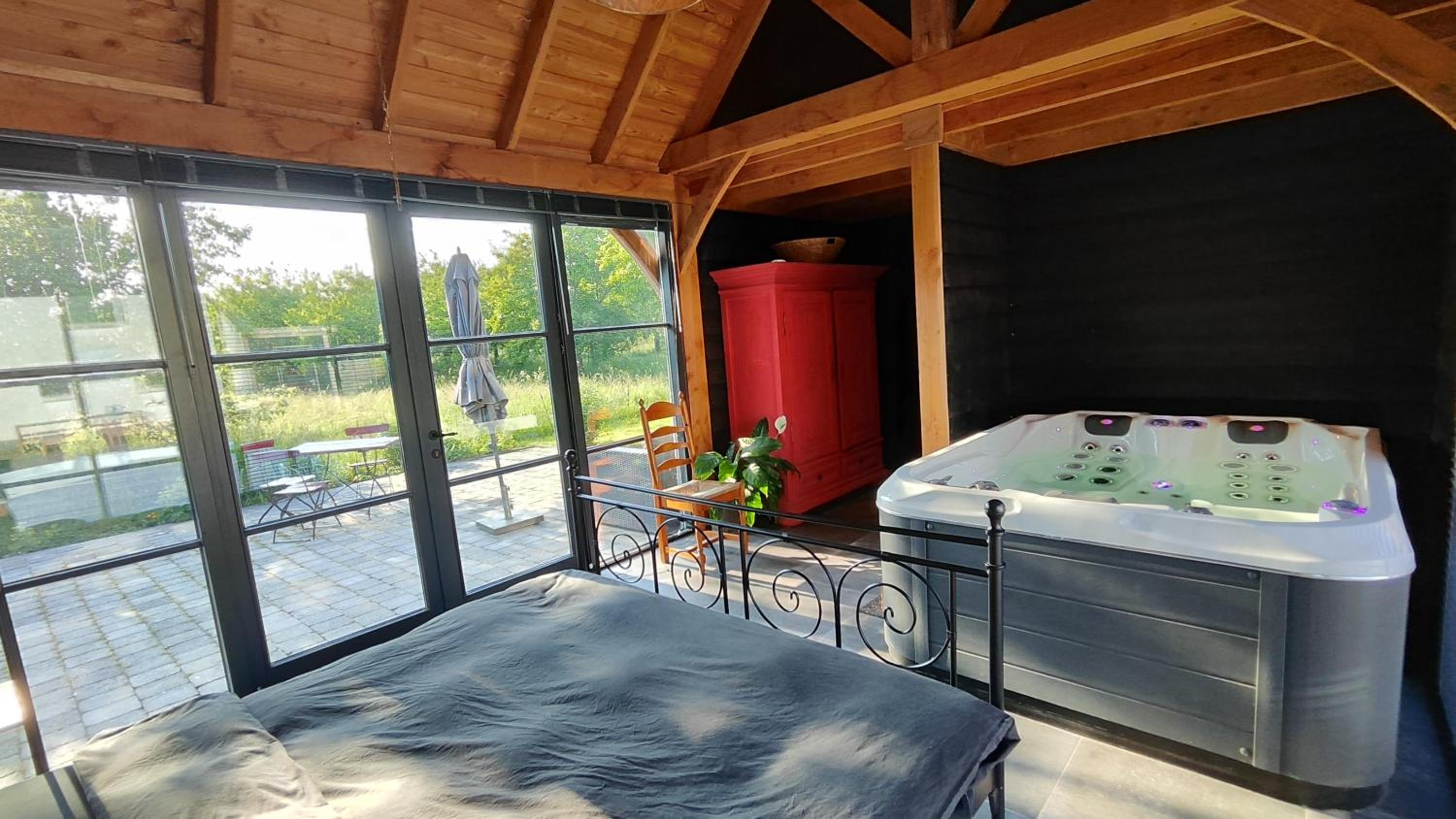 Luxe vakantiehuis met bubbelbad