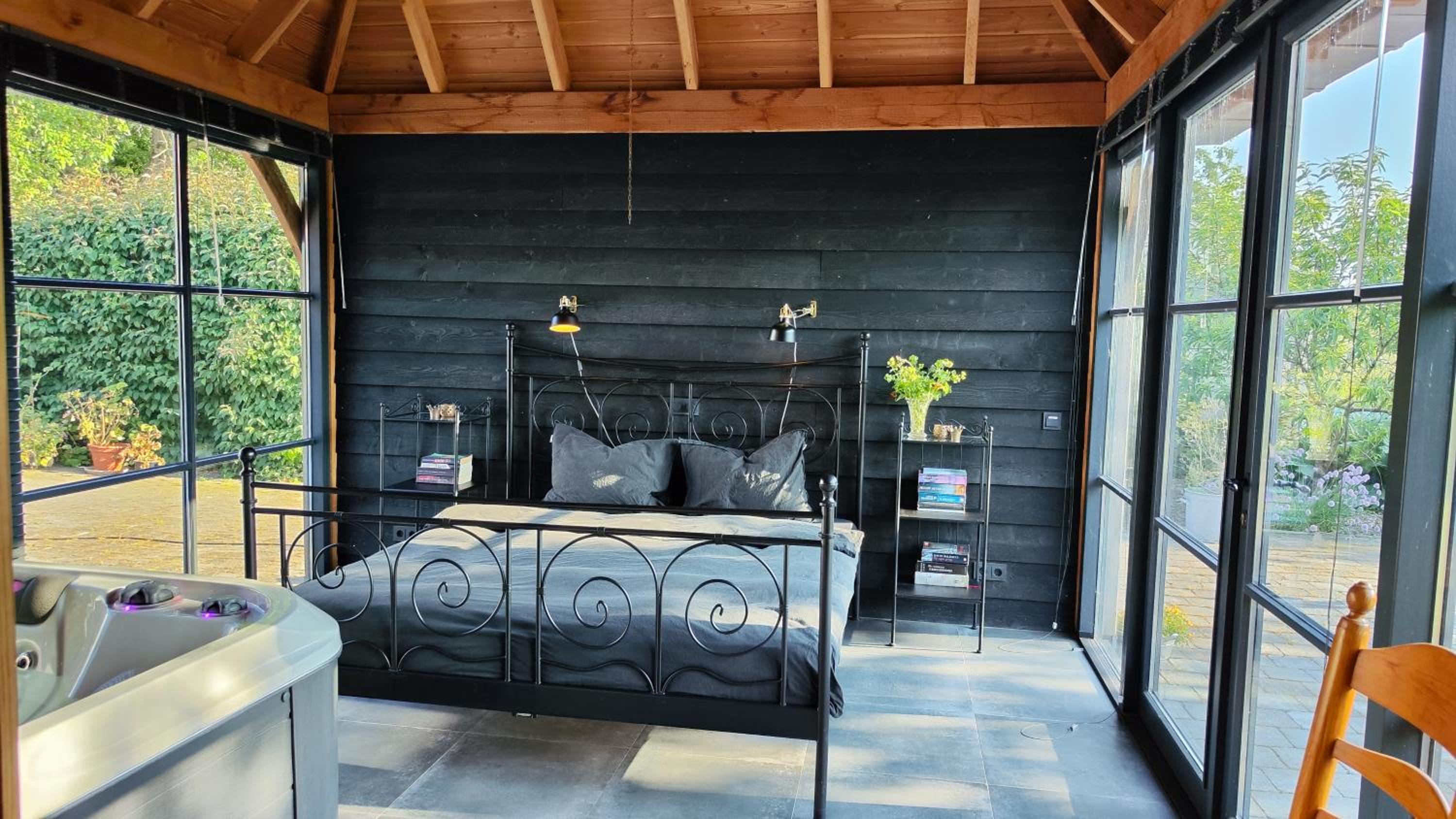 Luxe vakantiehuis met bubbelbad