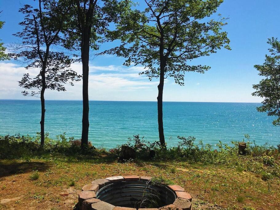 Beachfront~Private Sand Beach~Close Mackinac Ferry view 4