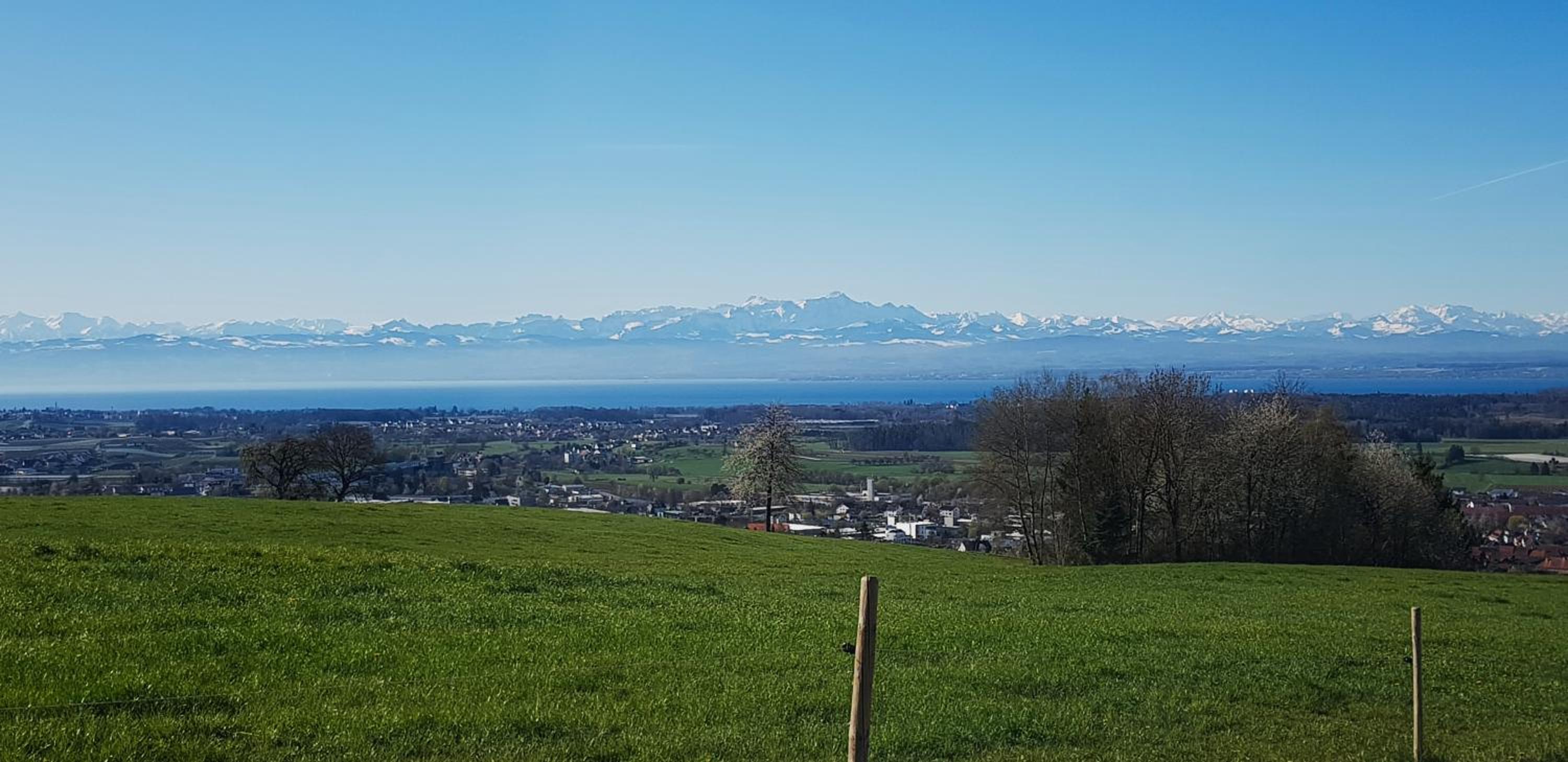 Ferienhaus mit Alpenpanorama