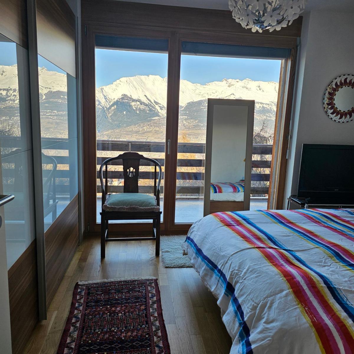 Appartement meublé à louer à Nax
