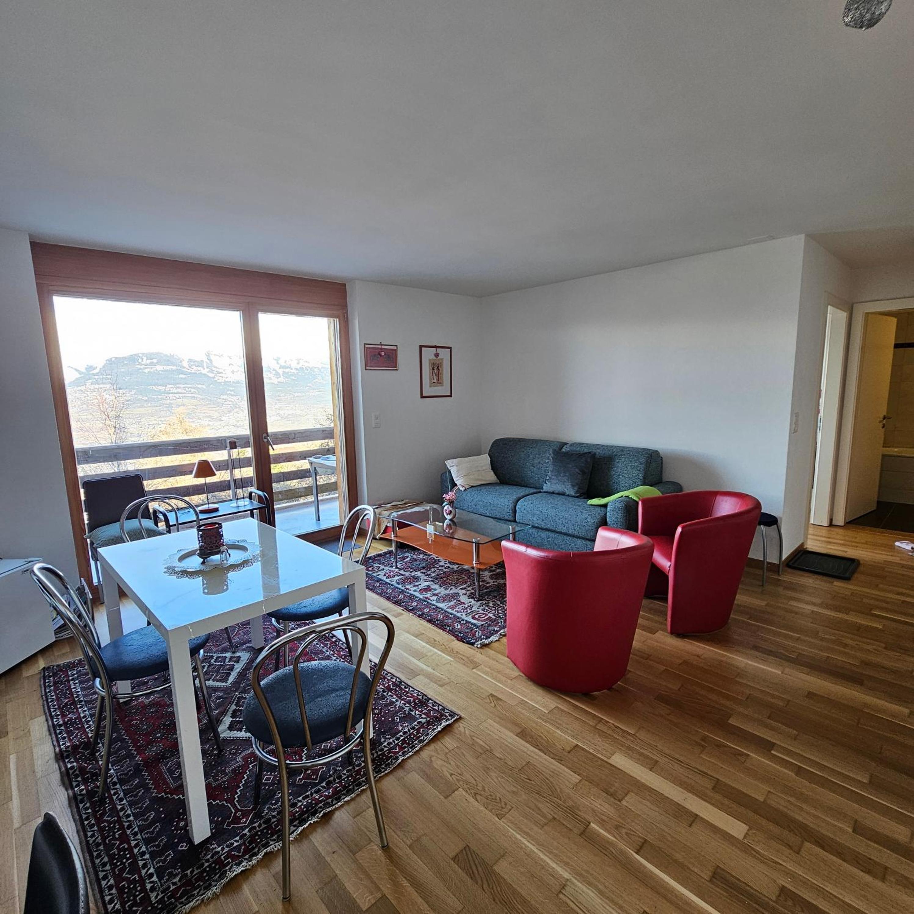 Appartement meublé à louer à Nax