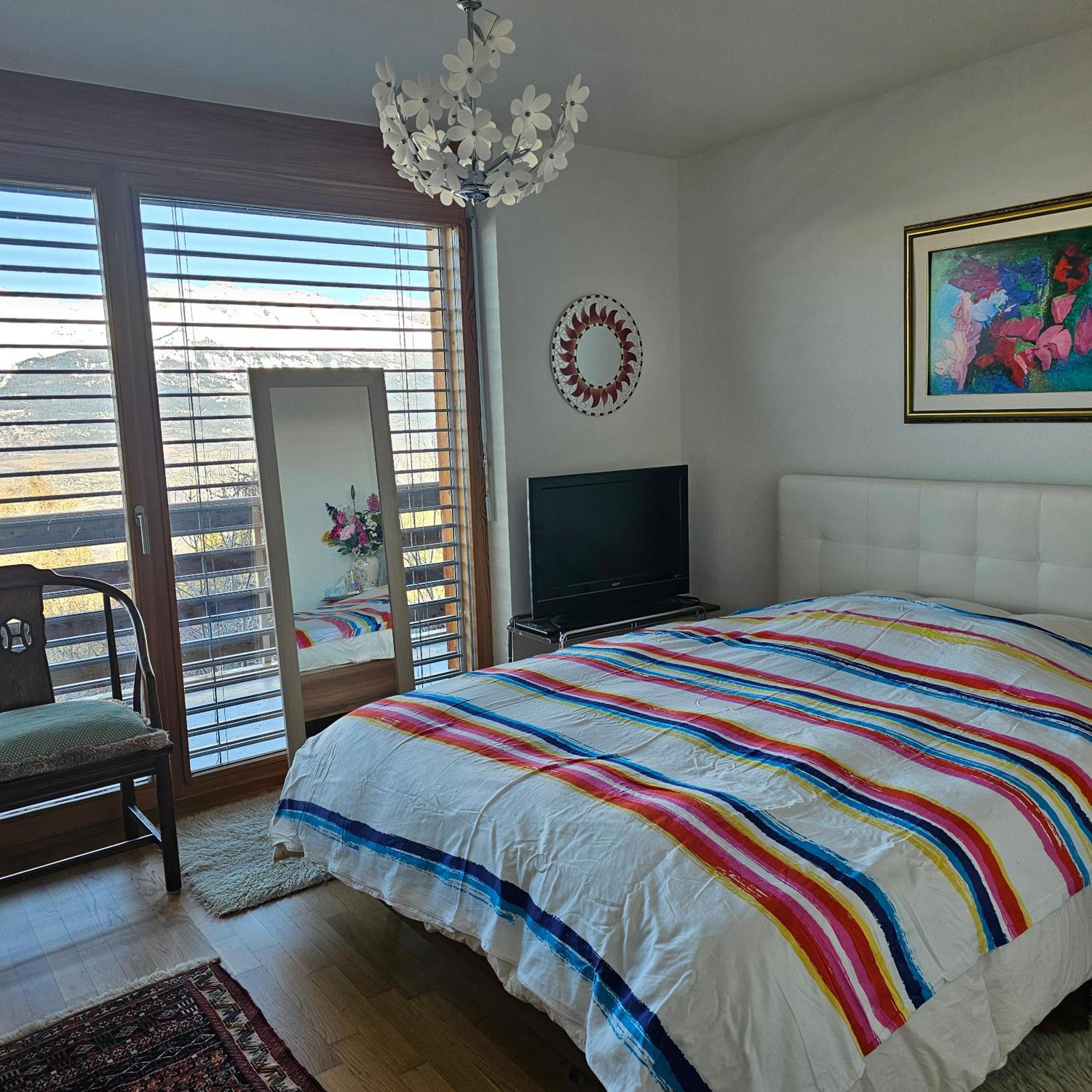 Appartement meublé à louer à Nax