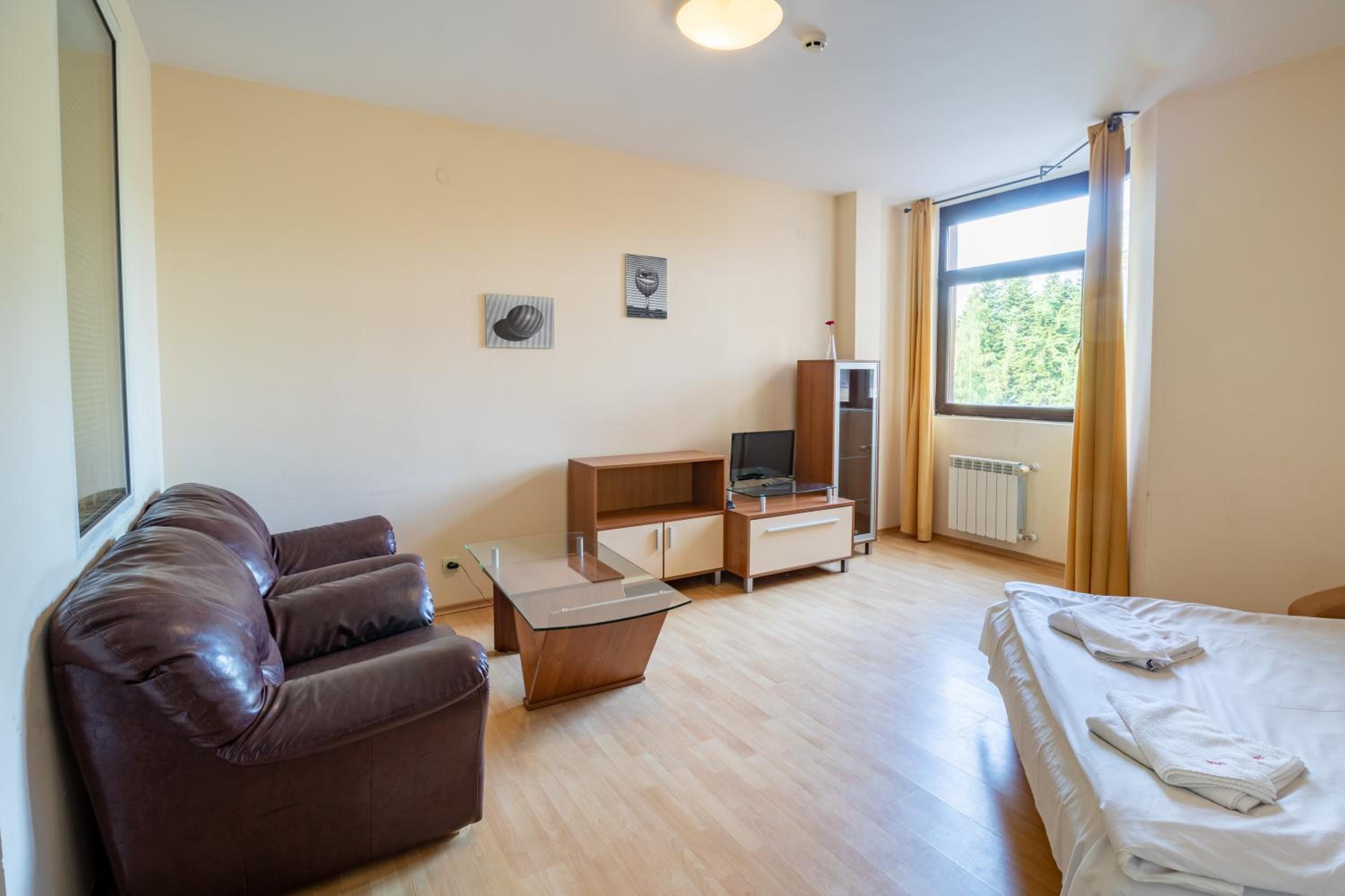 Charming one bed apartment 423 in main Flora building view 4
