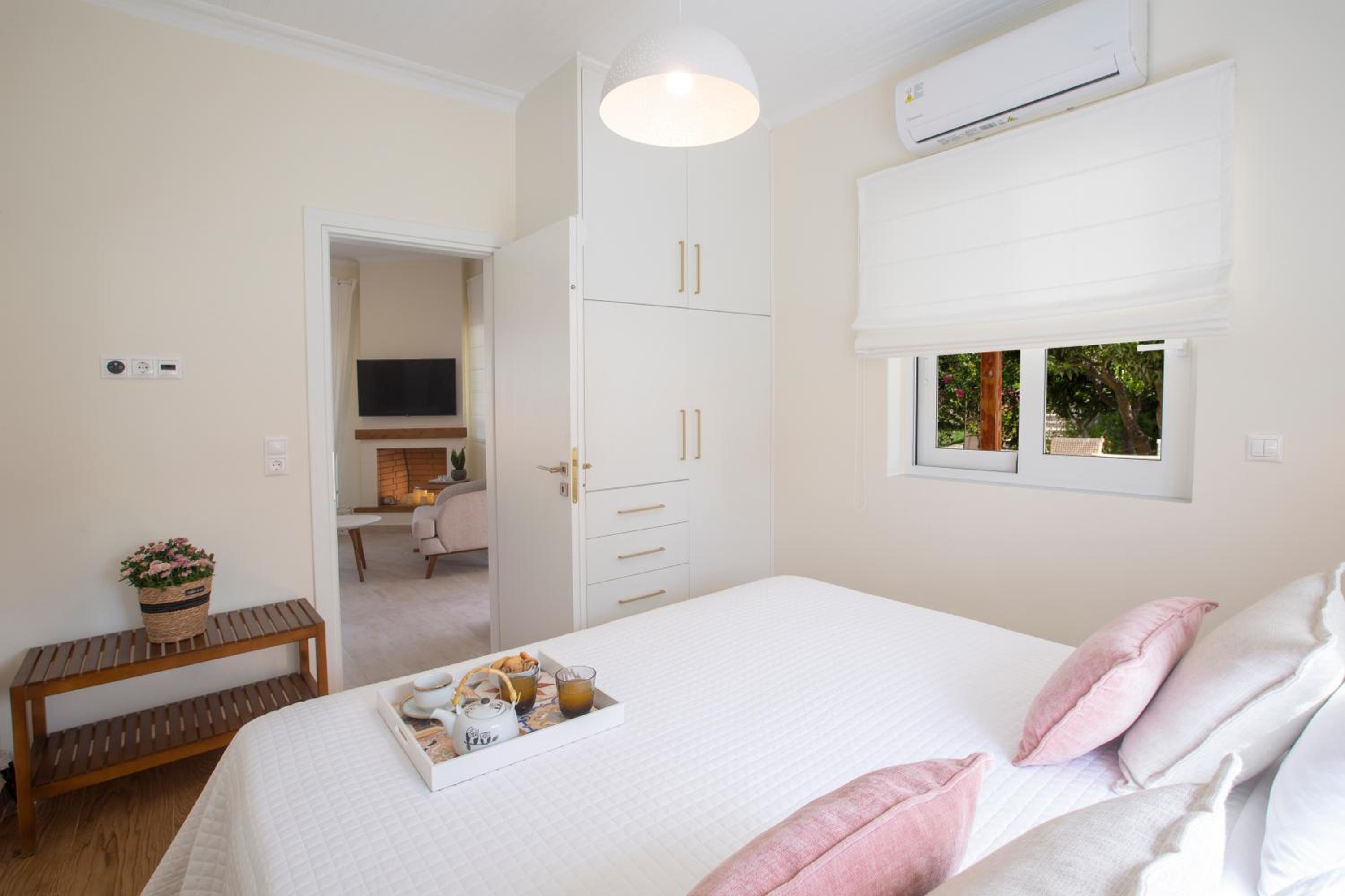 Villa Kallisti - private villa with hot tub, large garden, close to the beach view 2