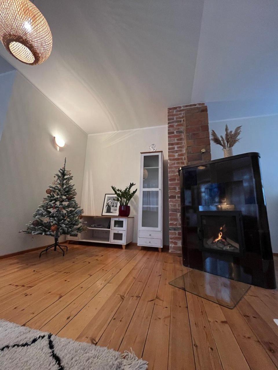 Cozy flat with fireplace