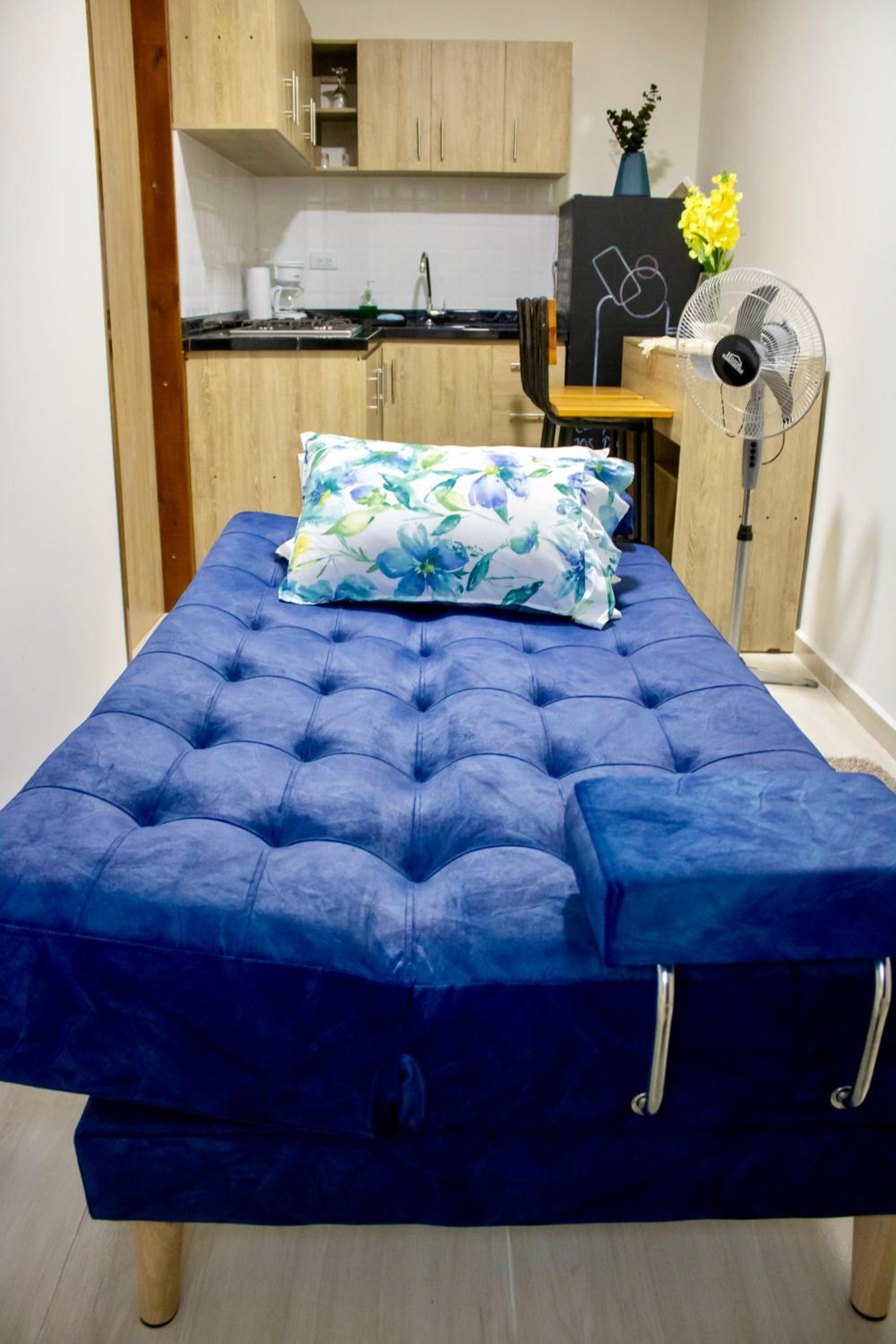 Moderno apartaestudio para 4 personas
