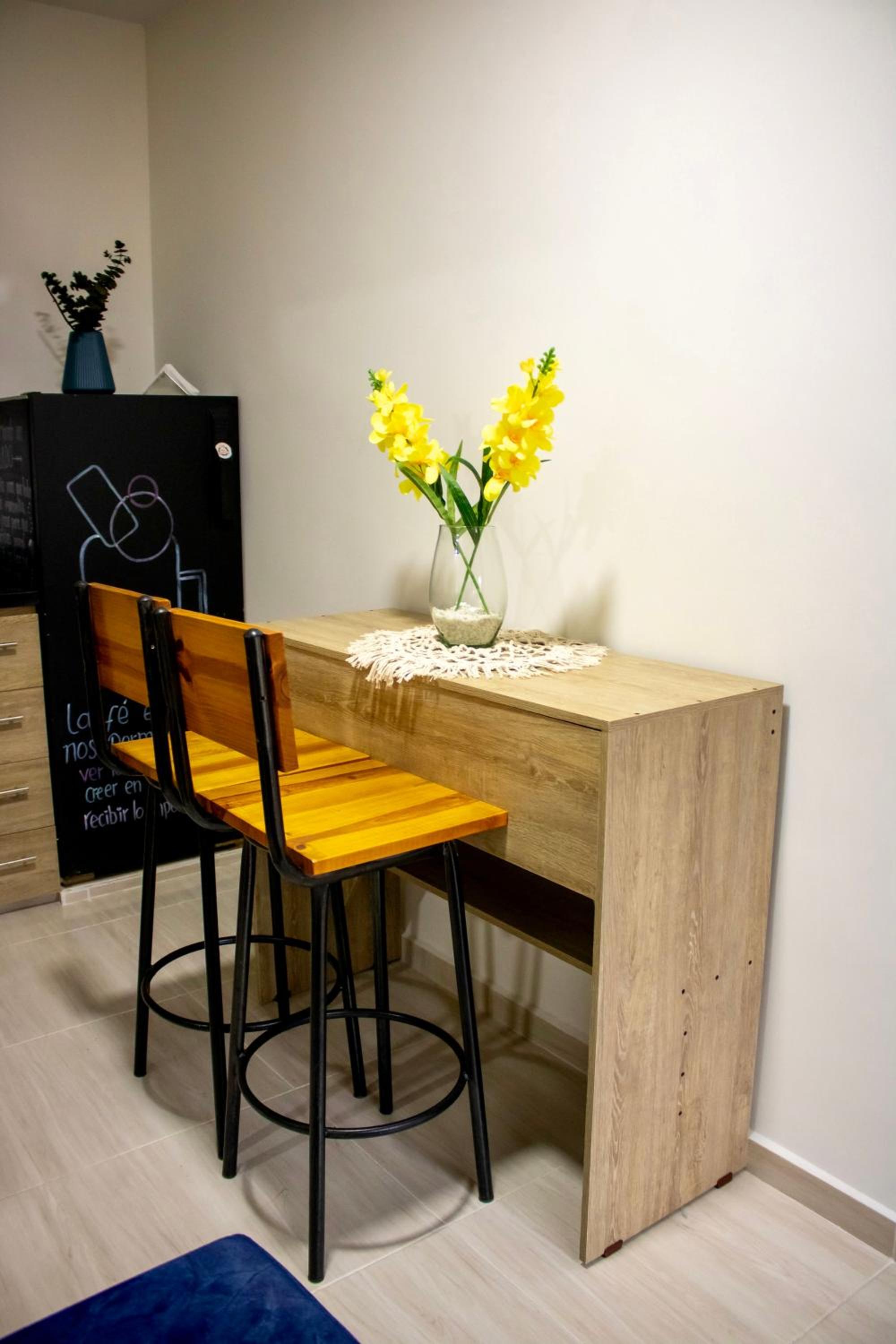 Moderno apartaestudio para 4 personas