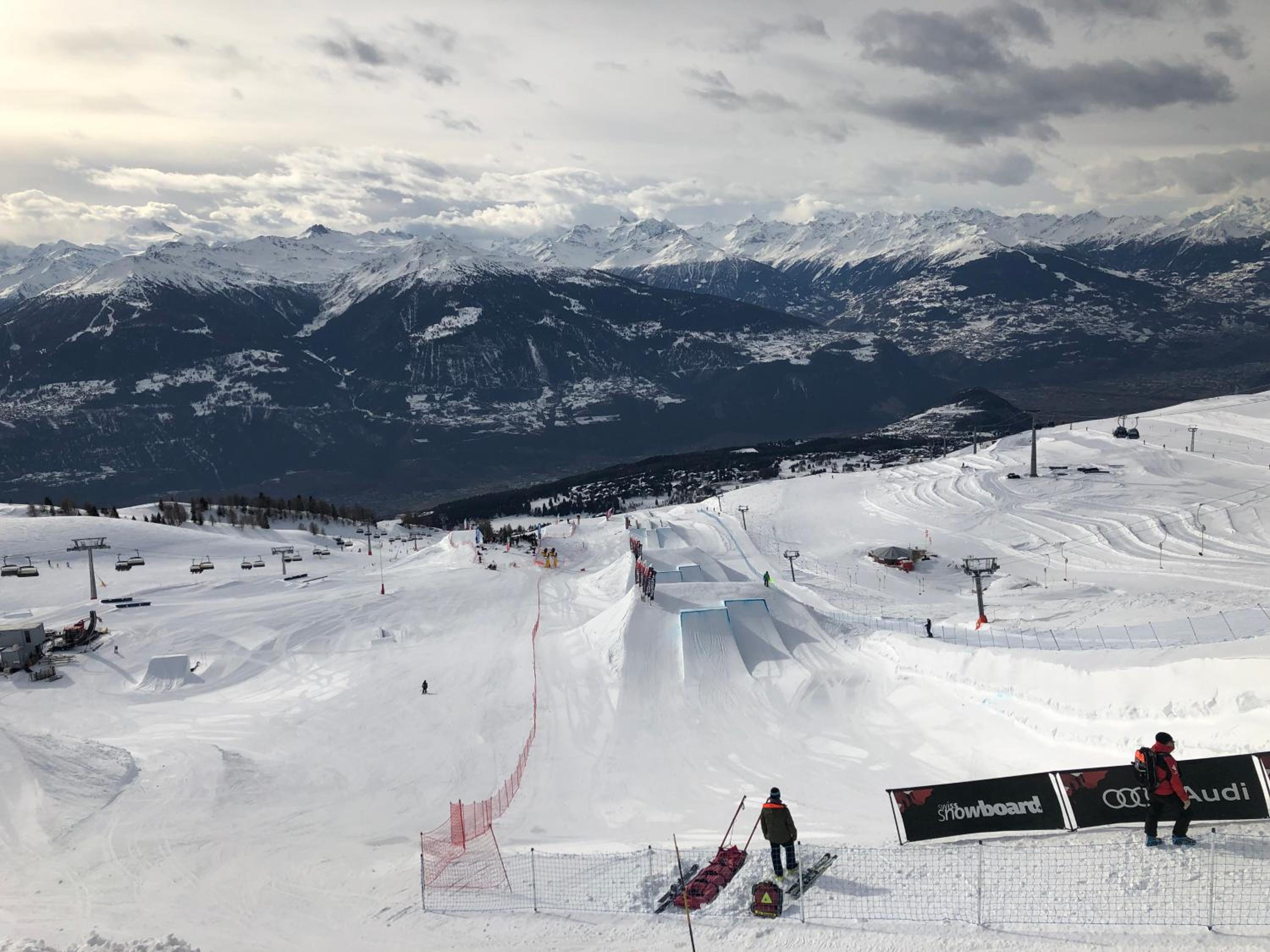 Best view Crans Montana -Swiss Alps