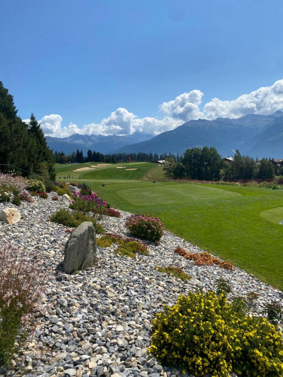 Best view Crans Montana -Swiss Alps